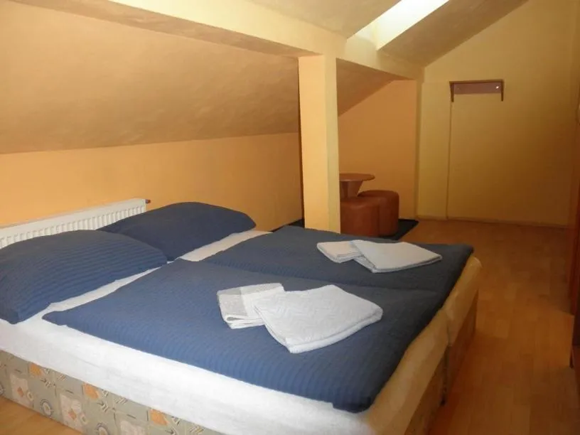 Decorative detail, Bed in Hotel Centrum Harrachov