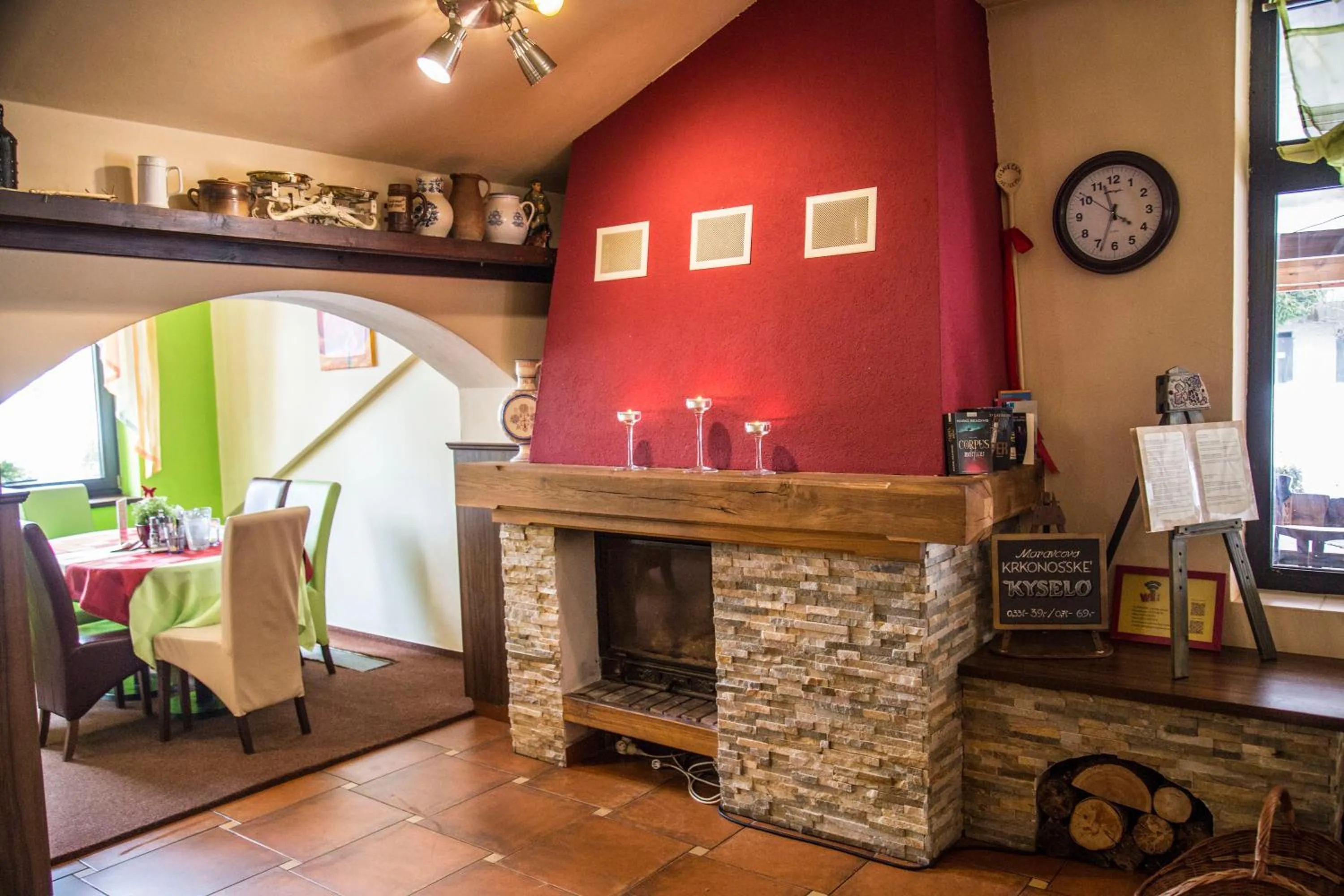 Restaurant/places to eat in Hotel Centrum Harrachov