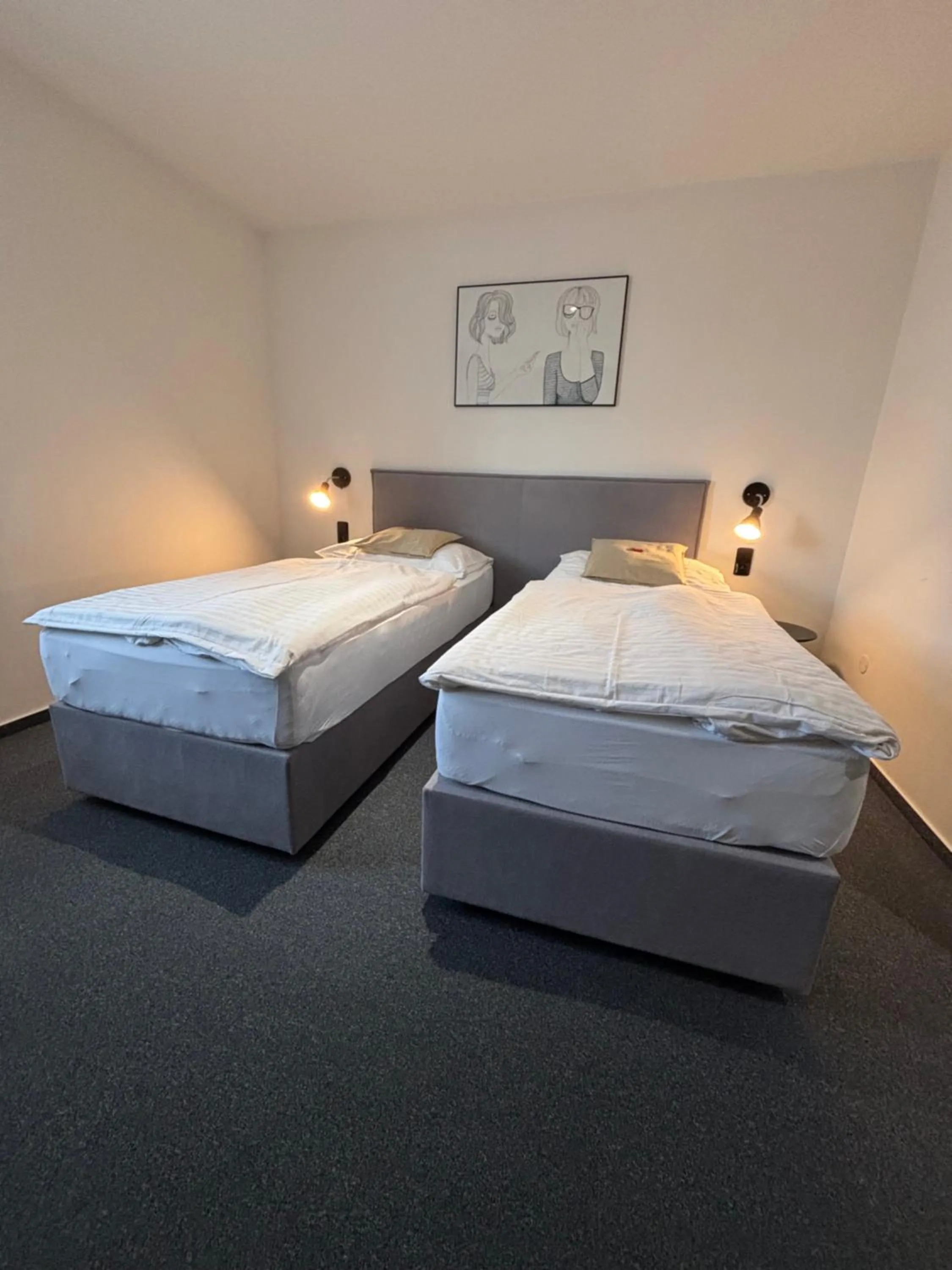 Bed in Rozmaryn Rooms & Apartments