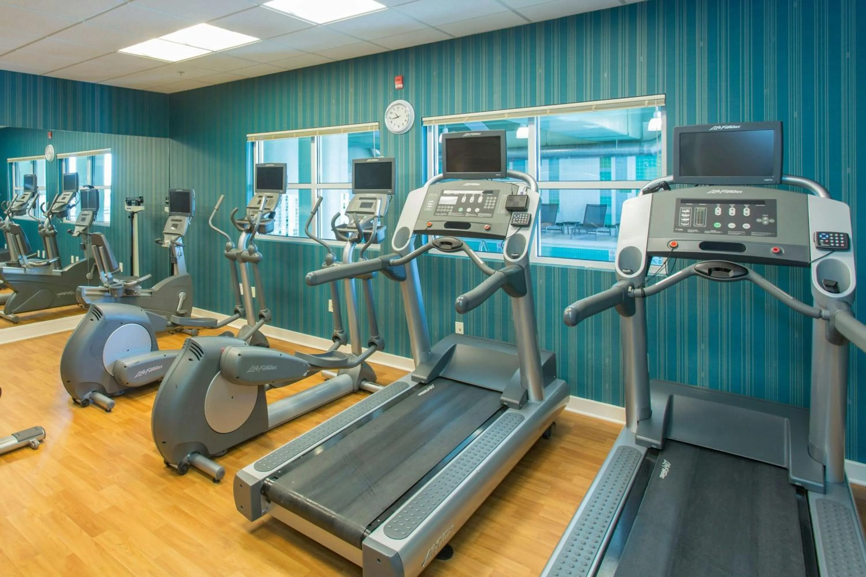 Fitness centre/facilities in Residence Inn by Marriott Moncton