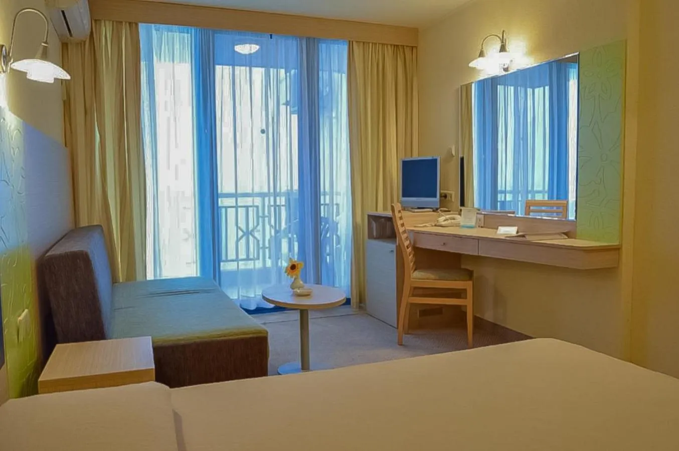 Bedroom, Bed in Hotel Slavuna