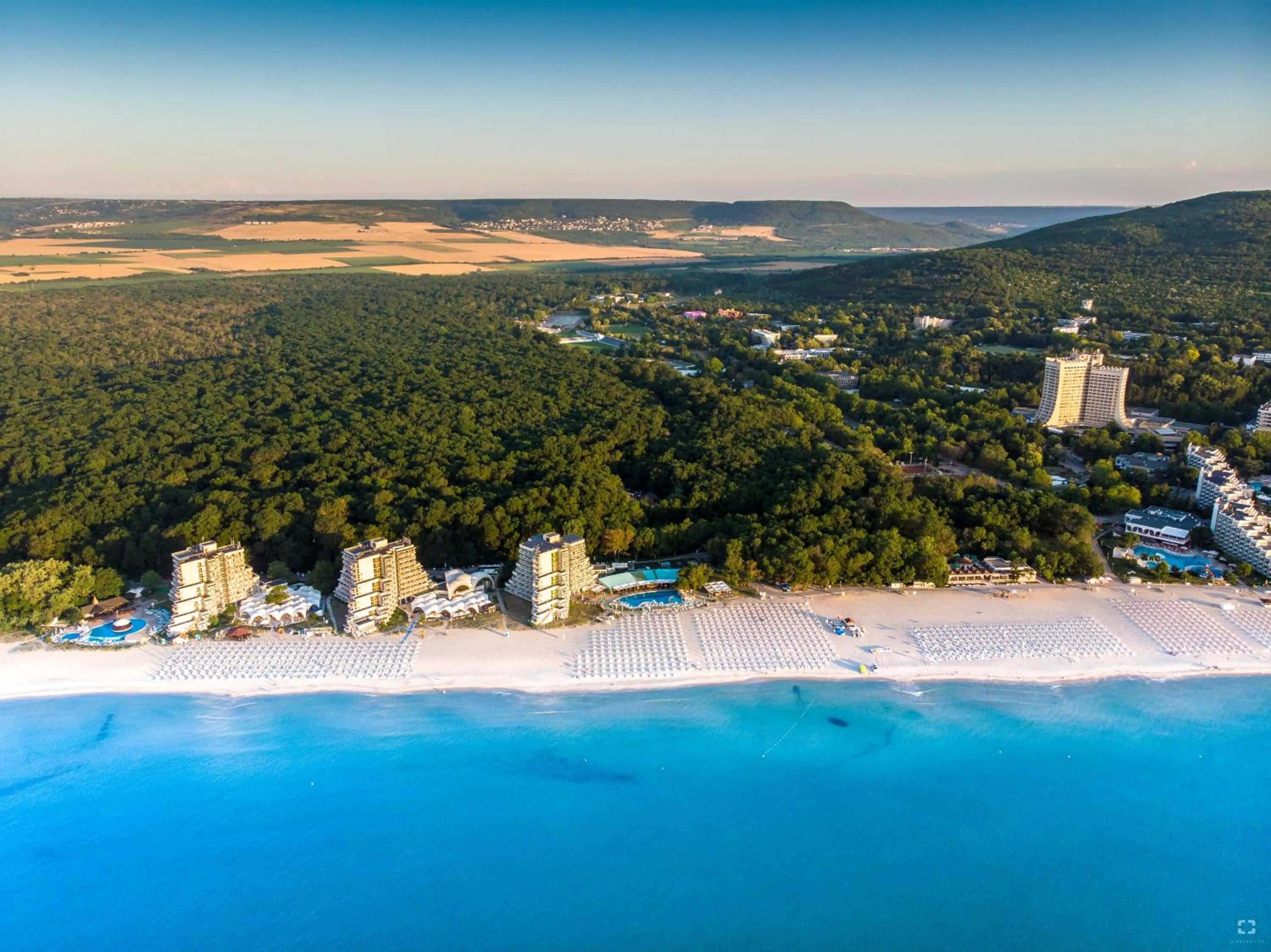 Bird's eye view in Hotel Elitsa