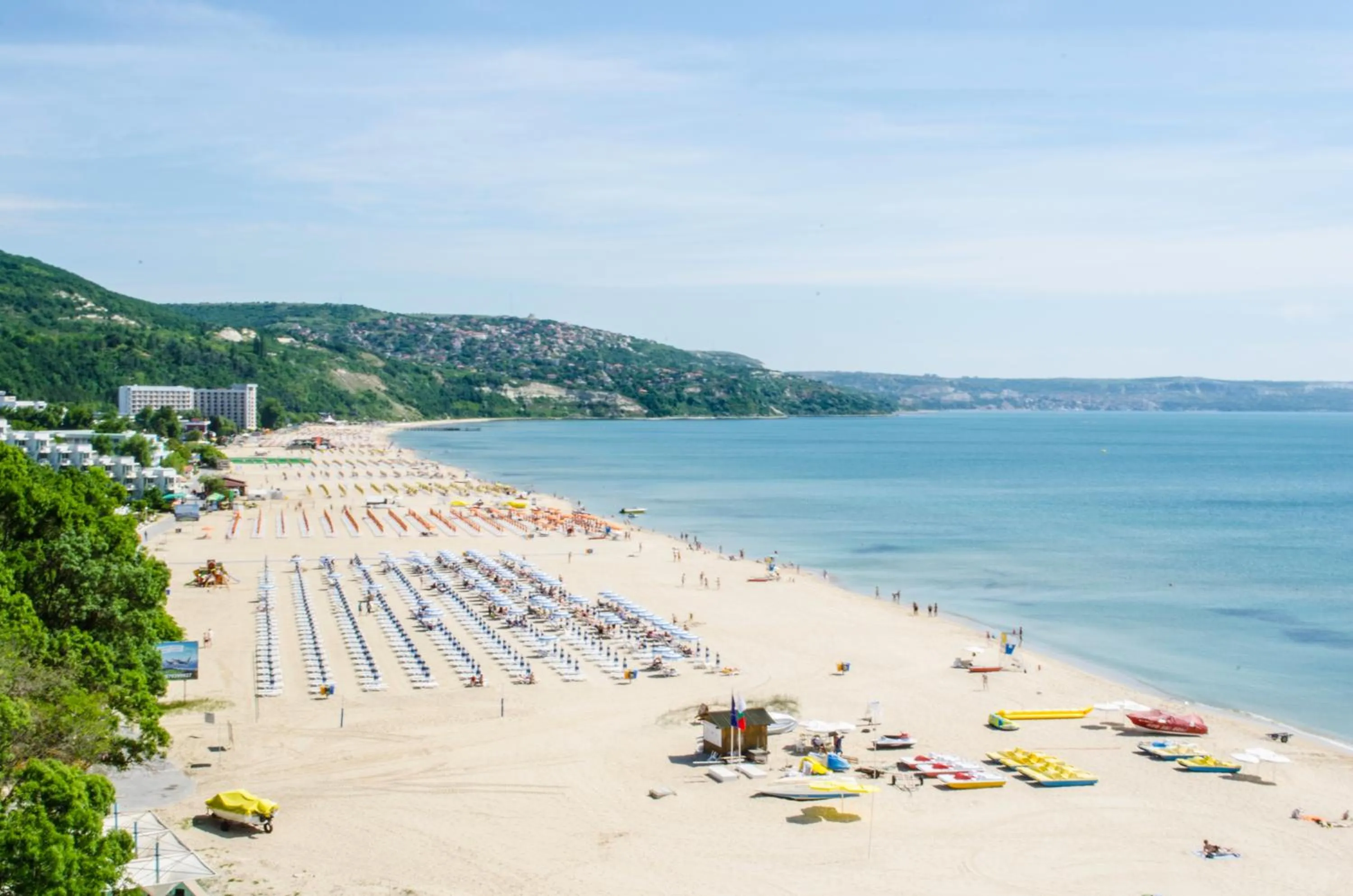 Beach in Hotel Boryana