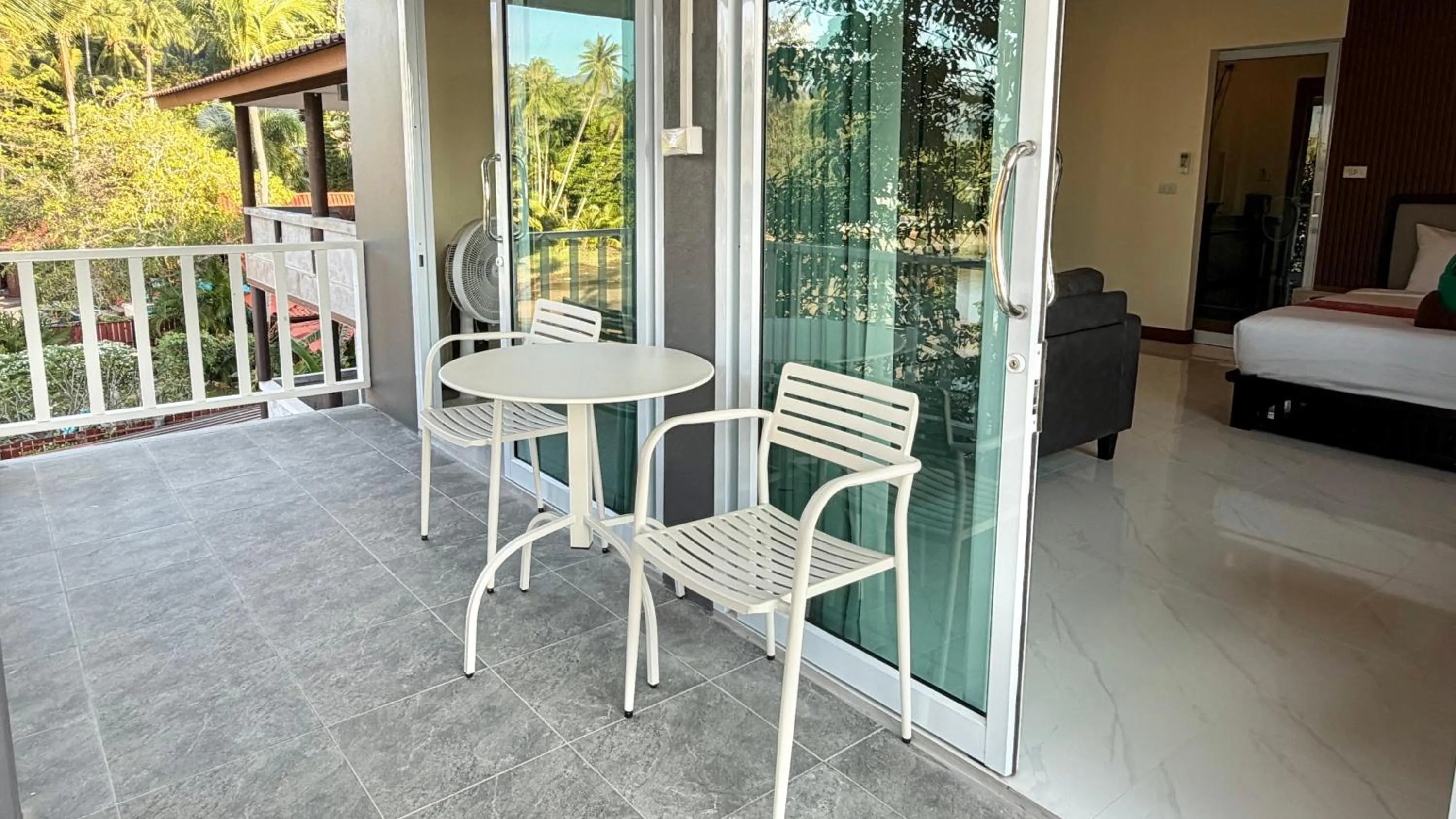 Balcony/Terrace in Tharathip Resort Koh Phangan - SHA Plus