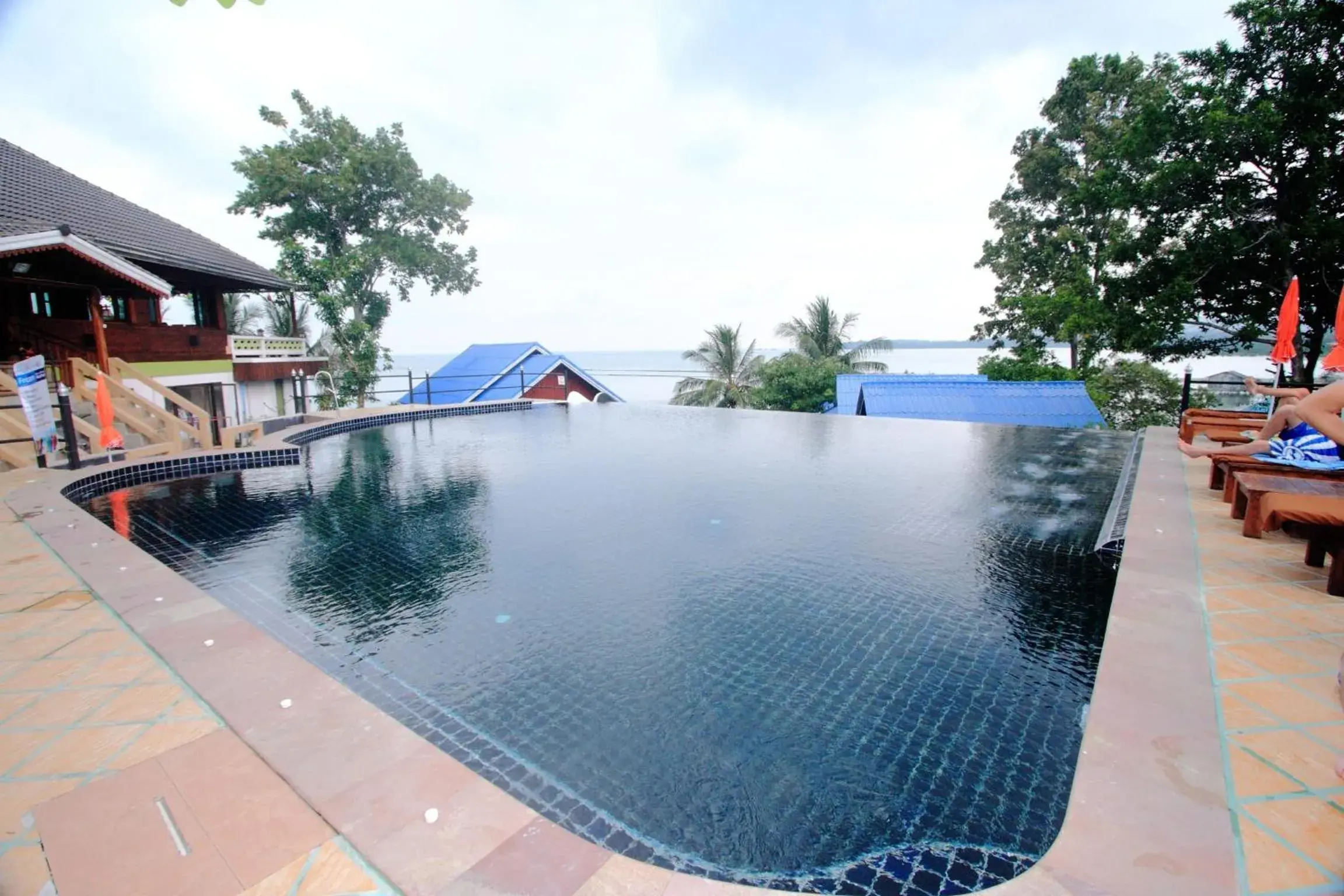 Swimming pool in Tharathip Resort Koh Phangan - SHA Plus Swimming pool in Tharathip Resort Koh Phangan - SHA Plus