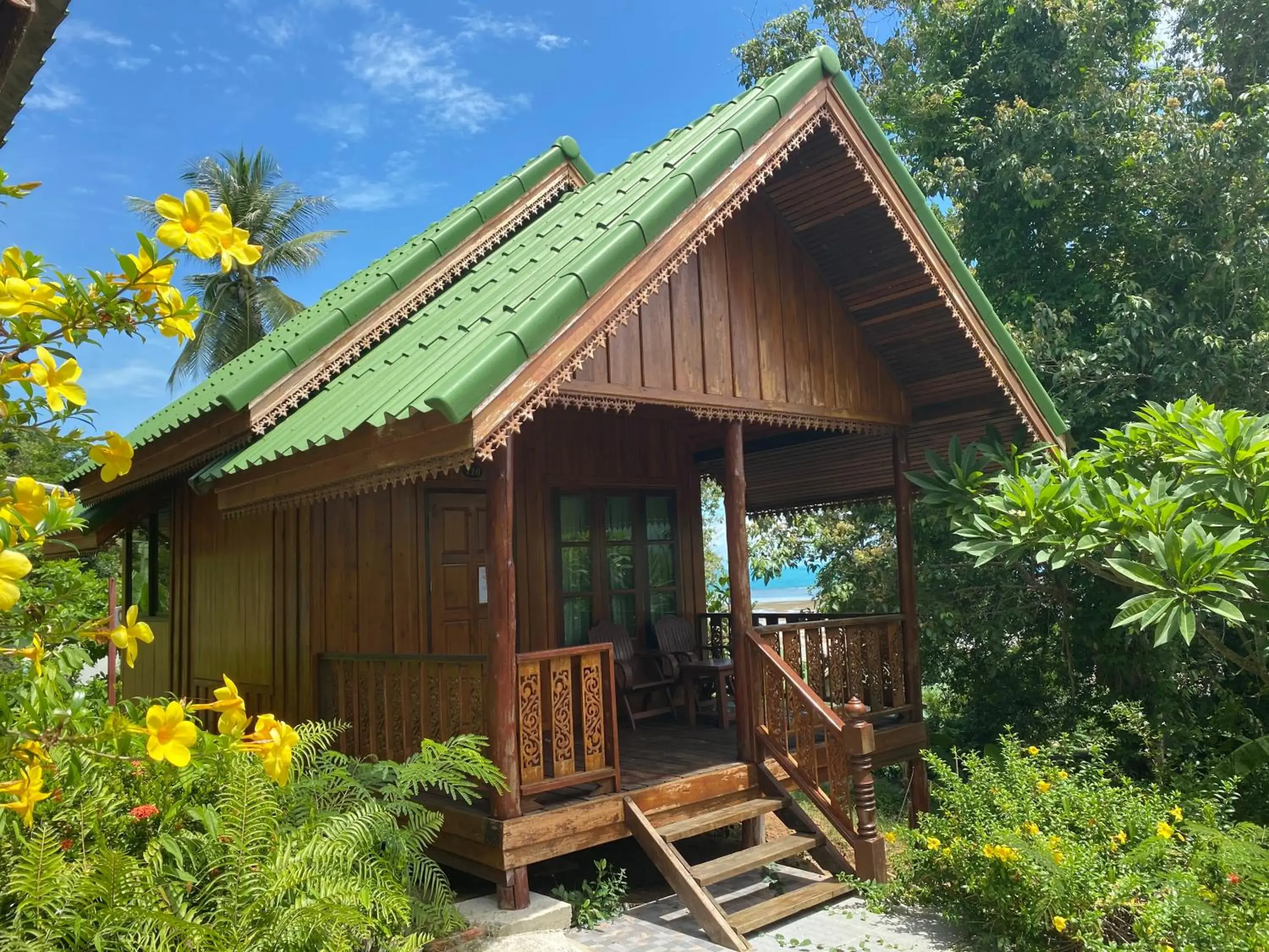 Bungalow with Garden View in Tharathip Resort Koh Phangan - SHA Plus Bungalow with Garden View in Tharathip Resort Koh Phangan - SHA Plus