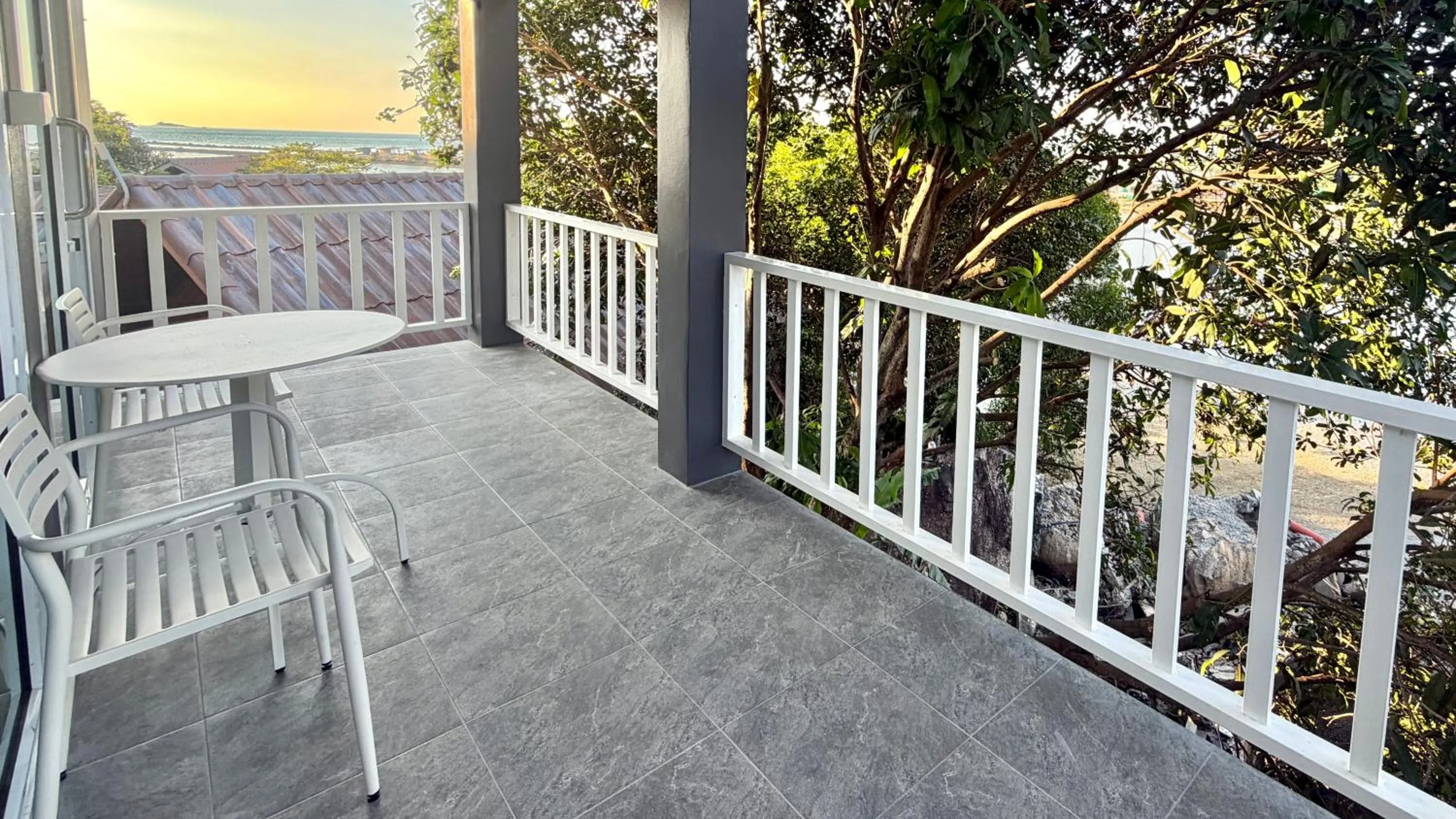 Balcony/Terrace in Tharathip Resort Koh Phangan - SHA Plus