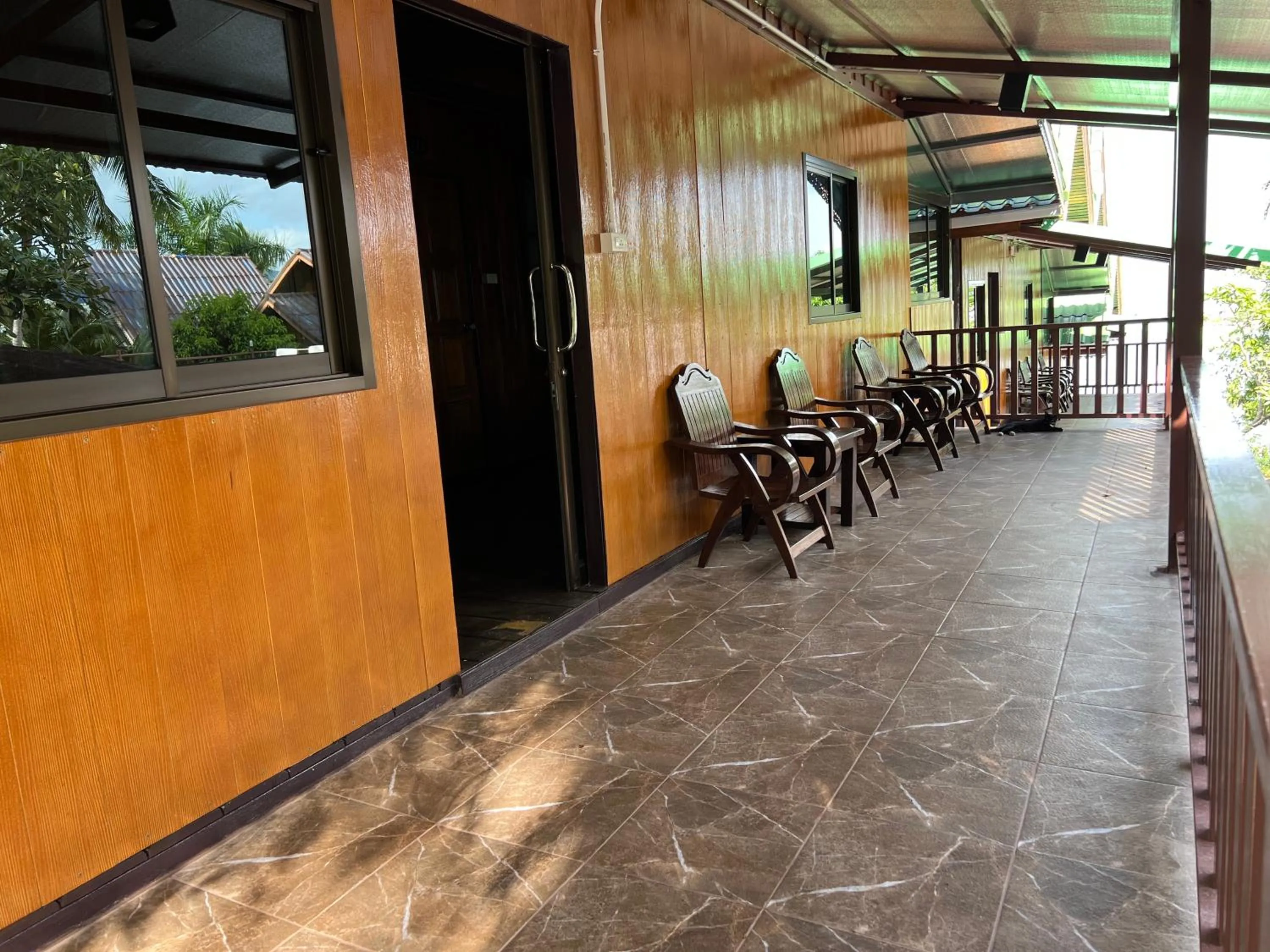 Balcony/Terrace in Tharathip Resort Koh Phangan - SHA Plus