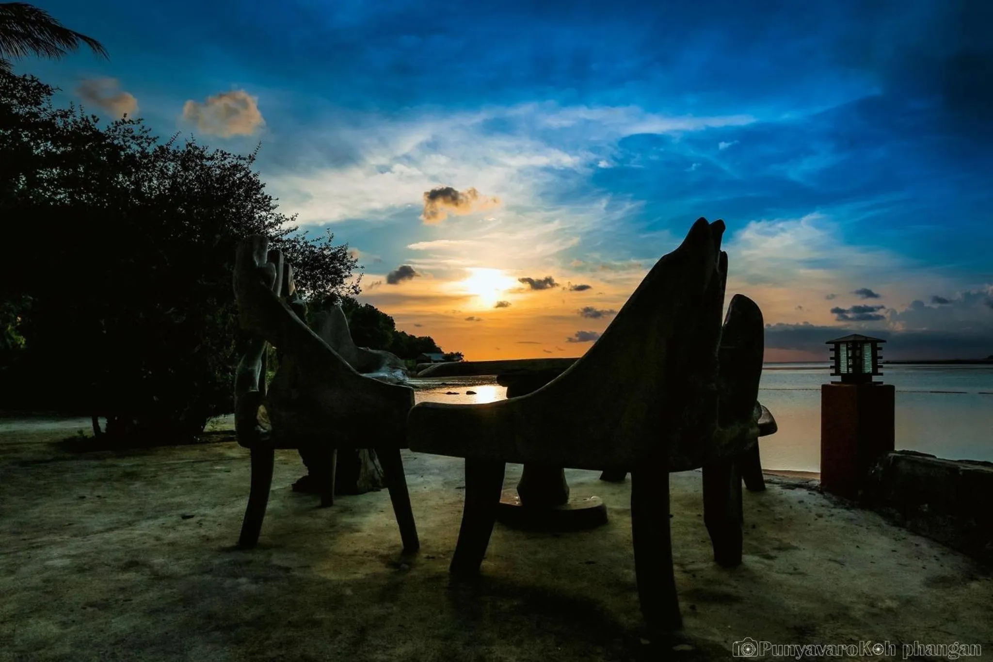 Patio in Tharathip Resort Koh Phangan - SHA Plus