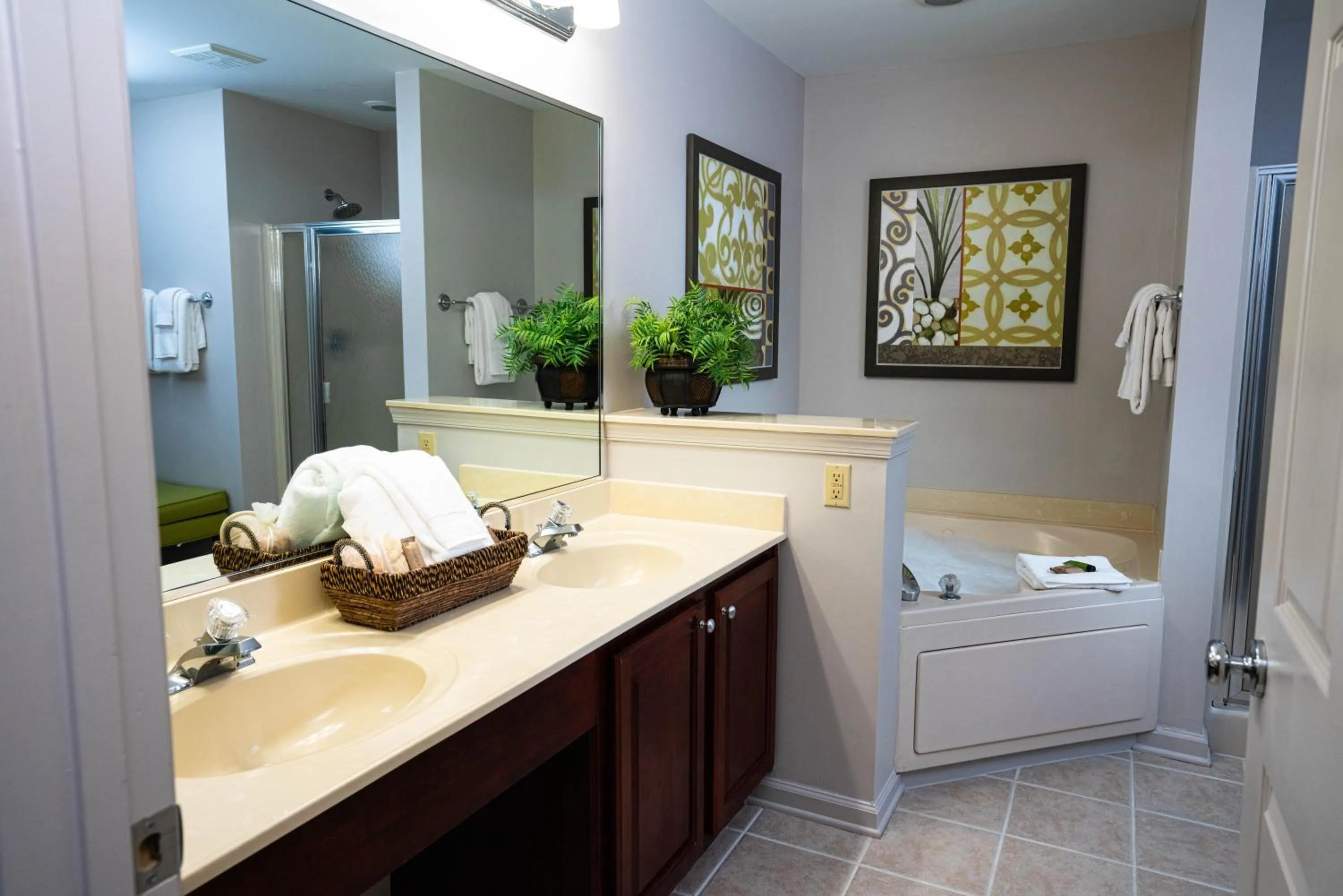 Shower in Vacation Village at Williamsburg