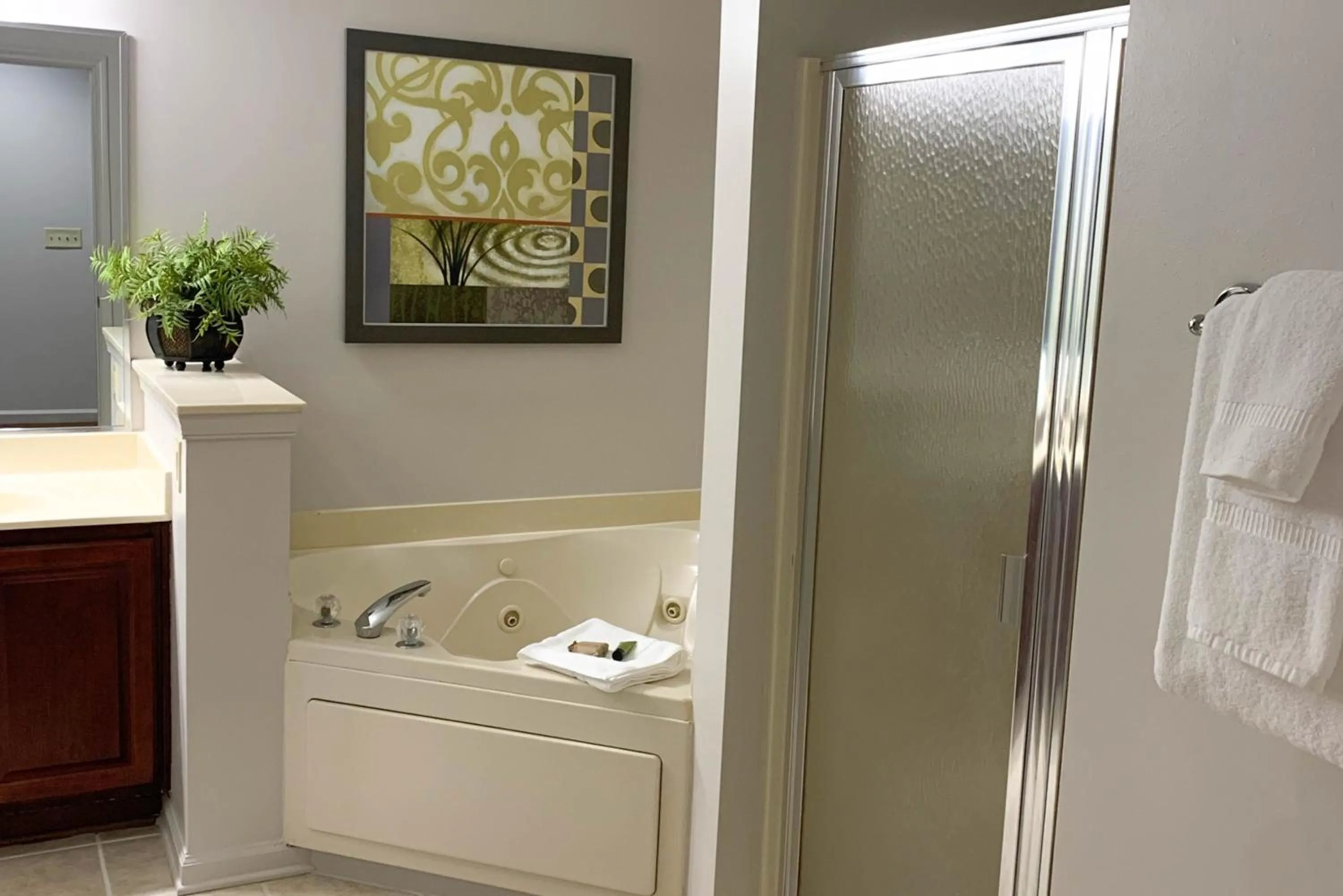 Bathroom in Vacation Village at Williamsburg