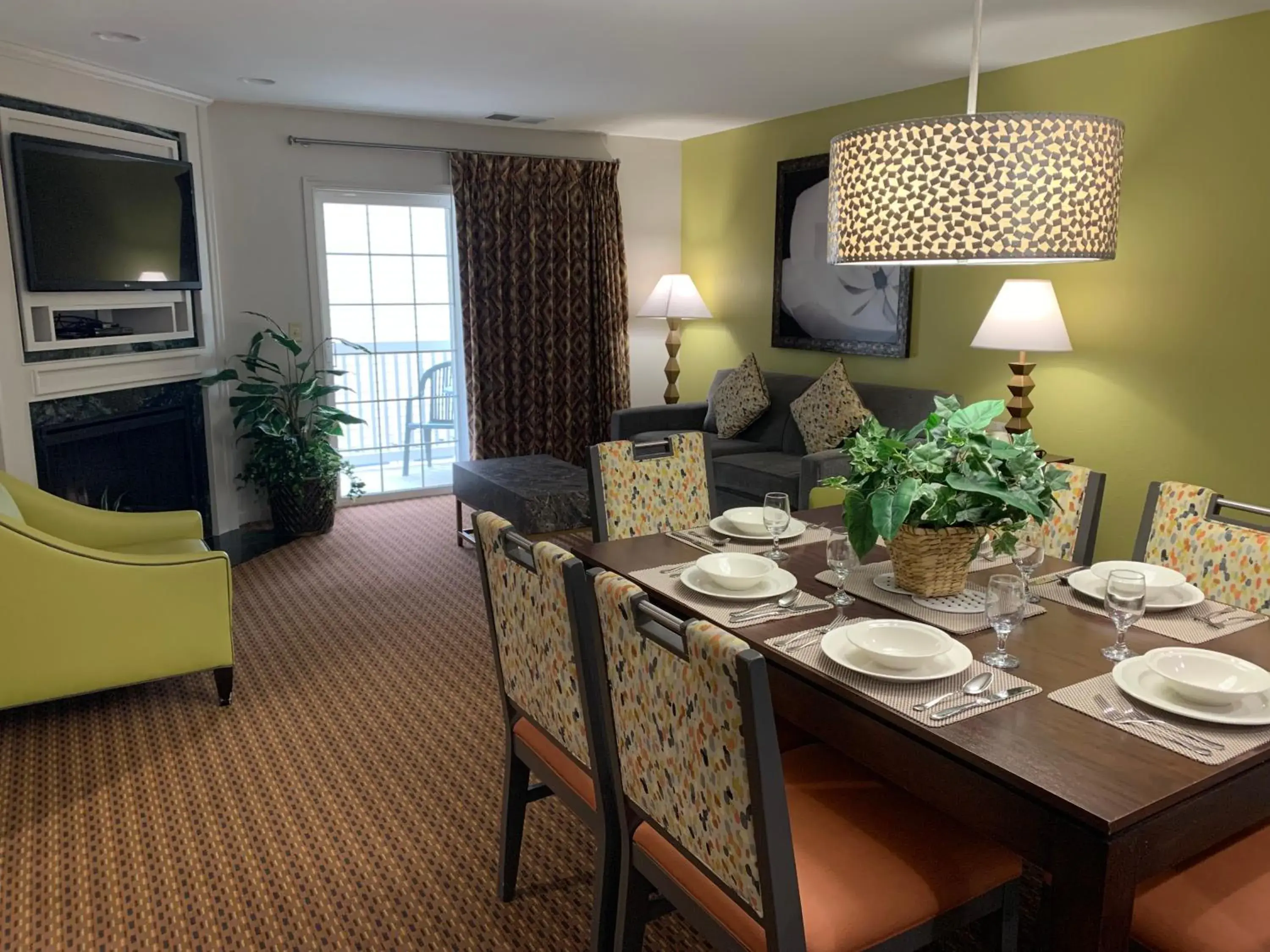 Living room in Vacation Village at Williamsburg Living room in Vacation Village at Williamsburg