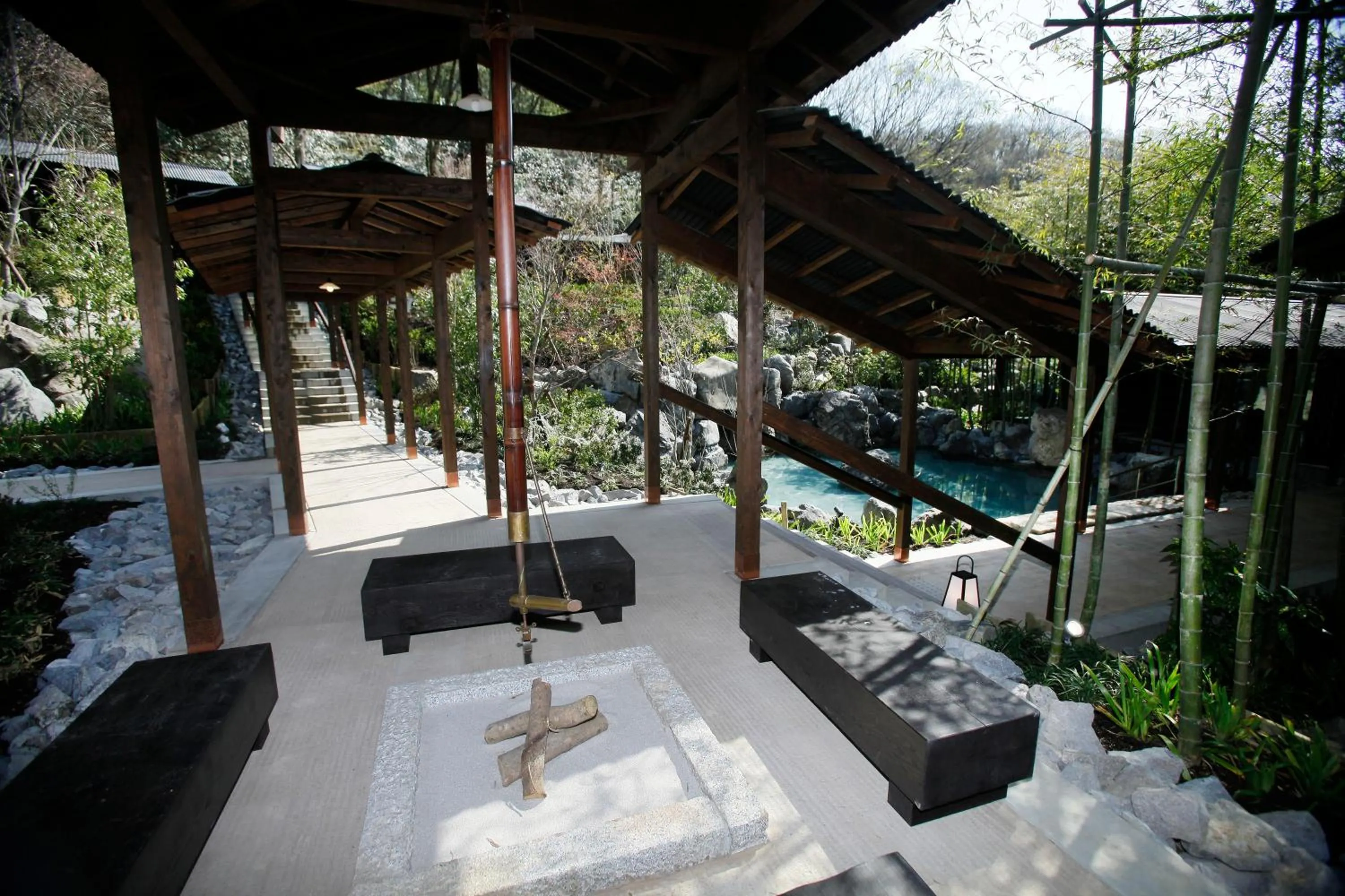 Hot Spring Bath in Nesta Resort Kobe