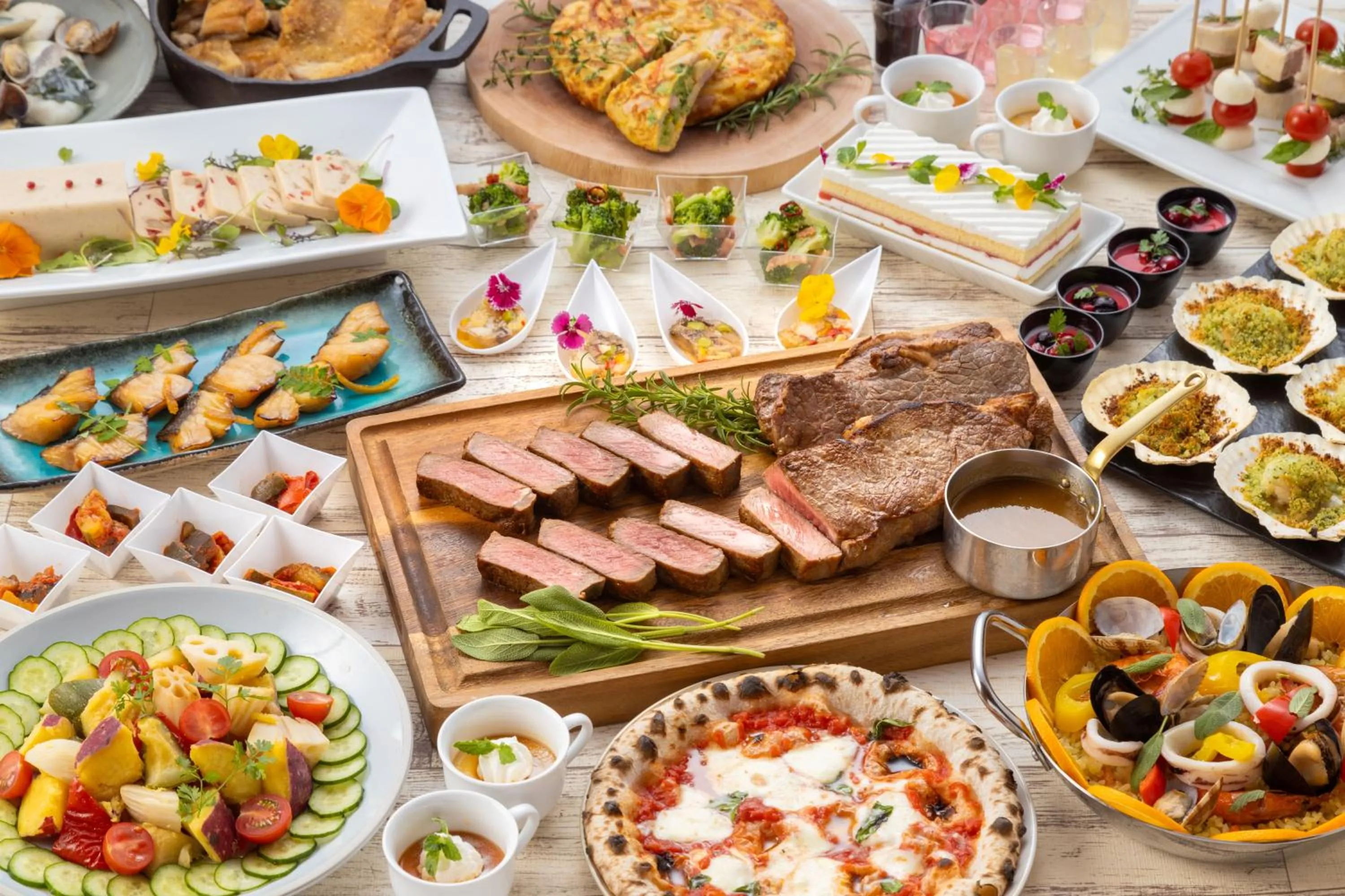 Dining area in Nesta Resort Kobe