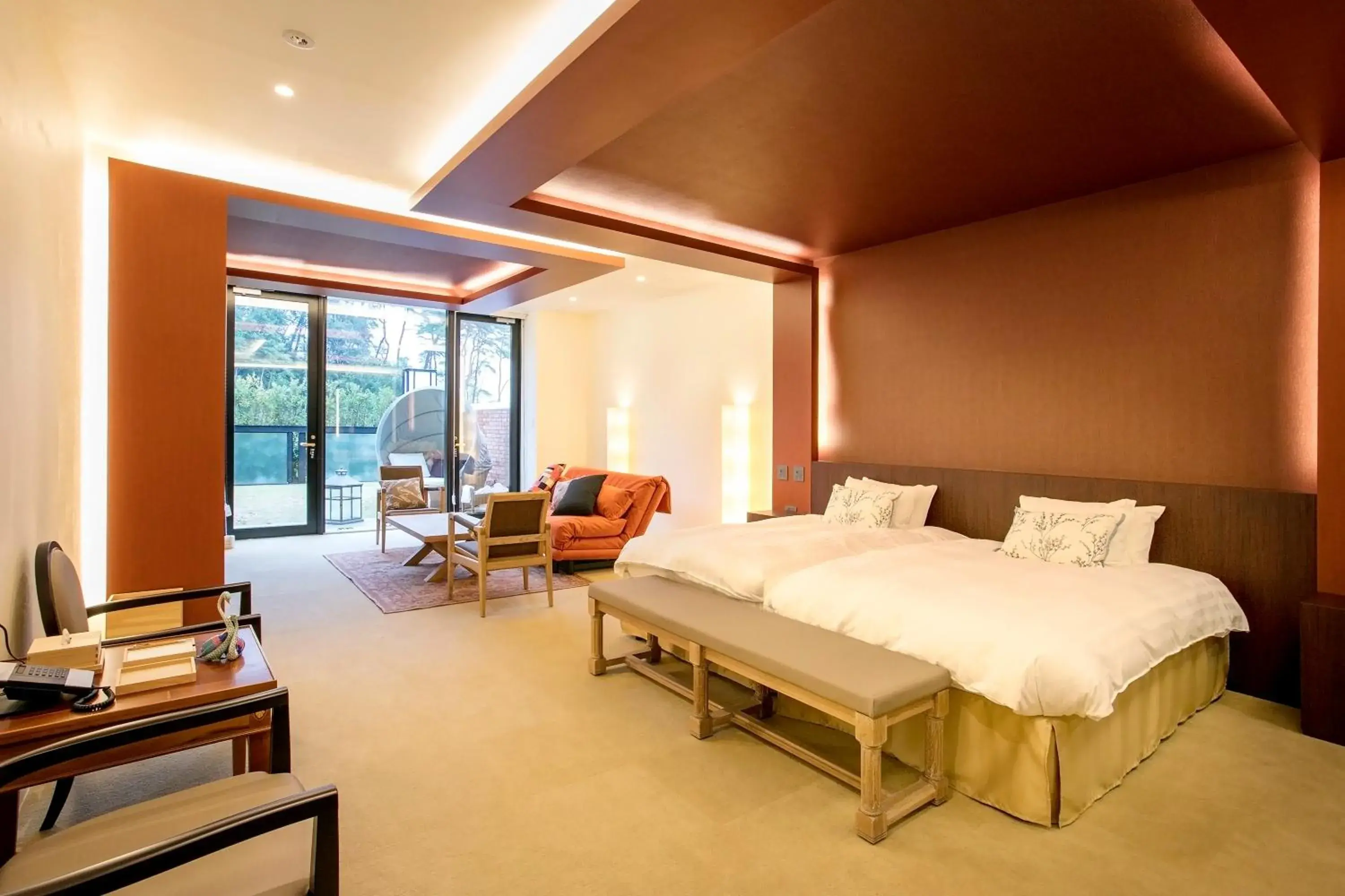 Bedroom, Bed in Nesta Resort Kobe Bedroom, Bed in Nesta Resort Kobe