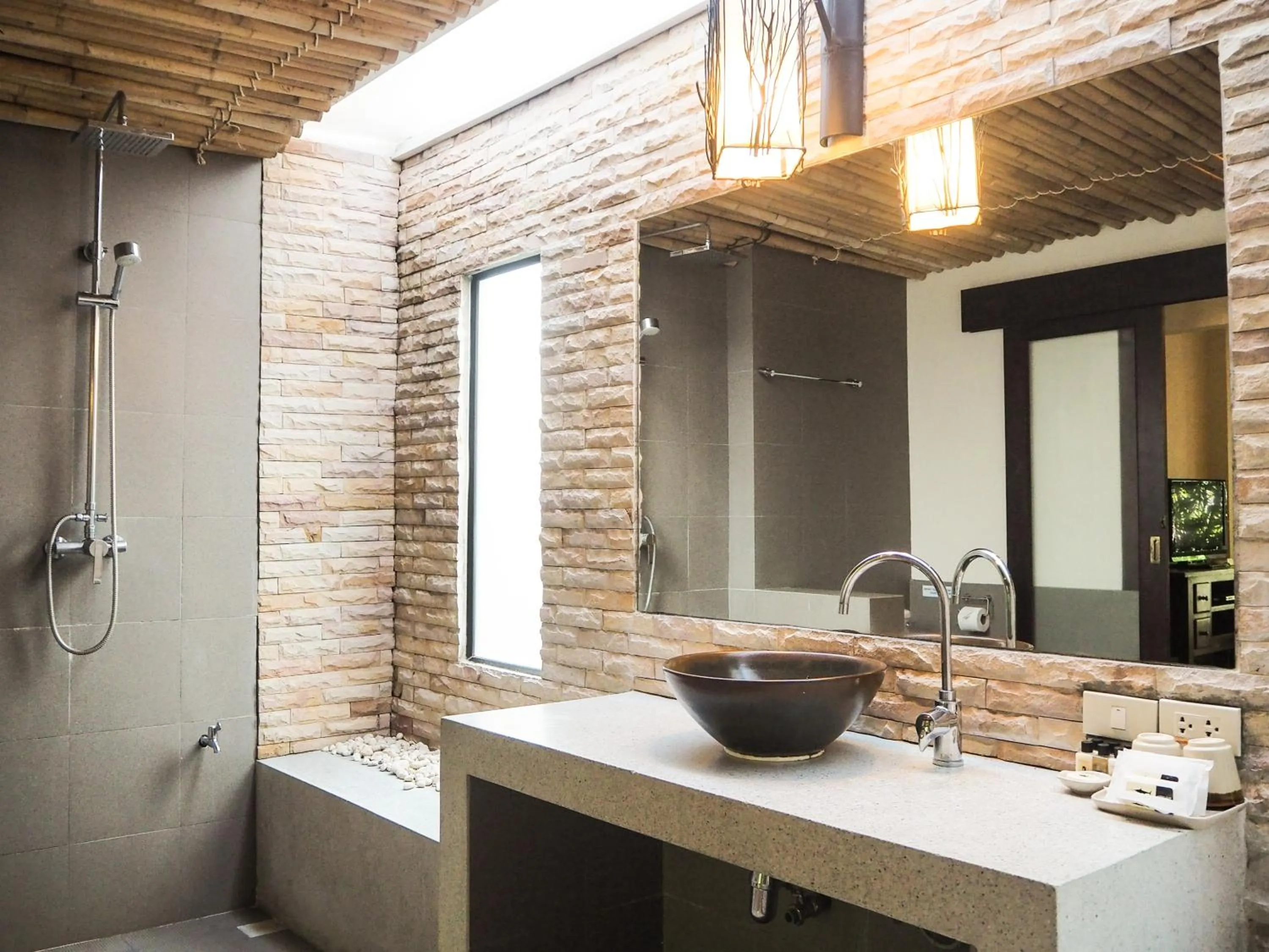 Bathroom in Sarikantang Resort & Spa, Koh Phangan