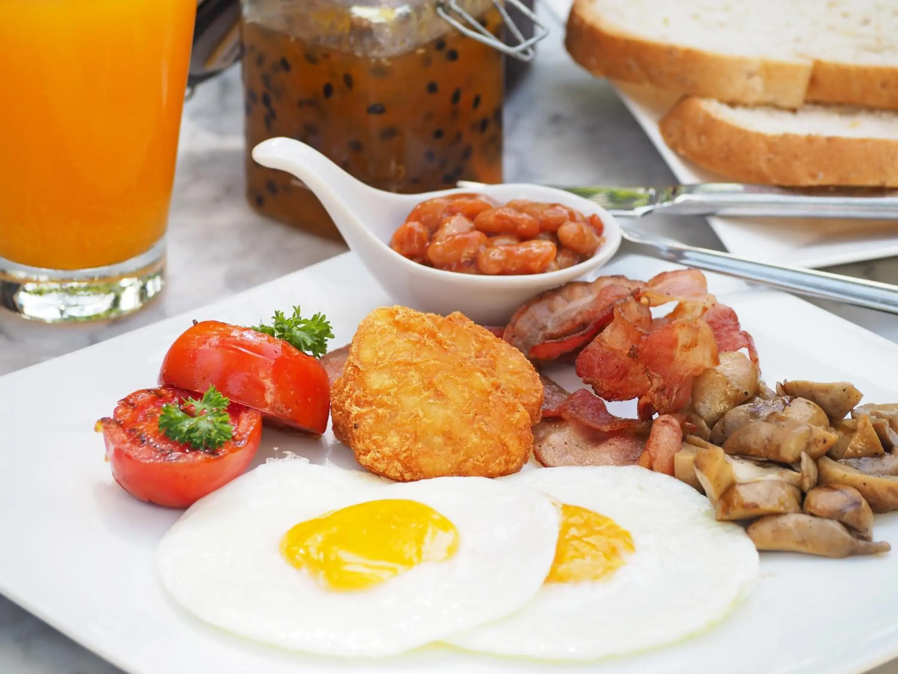 Breakfast in Sarikantang Resort & Spa, Koh Phangan Breakfast in Sarikantang Resort & Spa, Koh Phangan