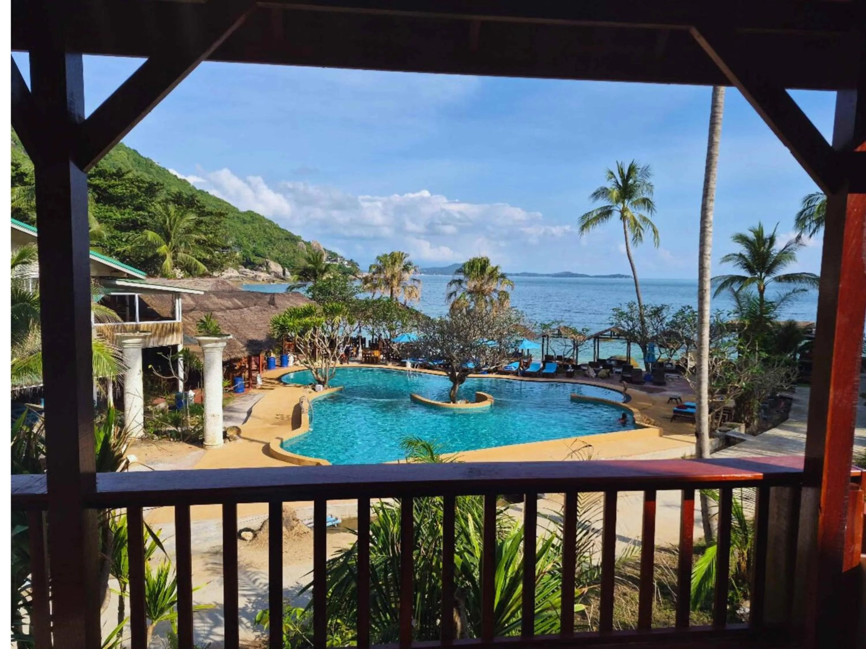 Balcony/Terrace in Crystal Bay Yacht Club Beach Resort