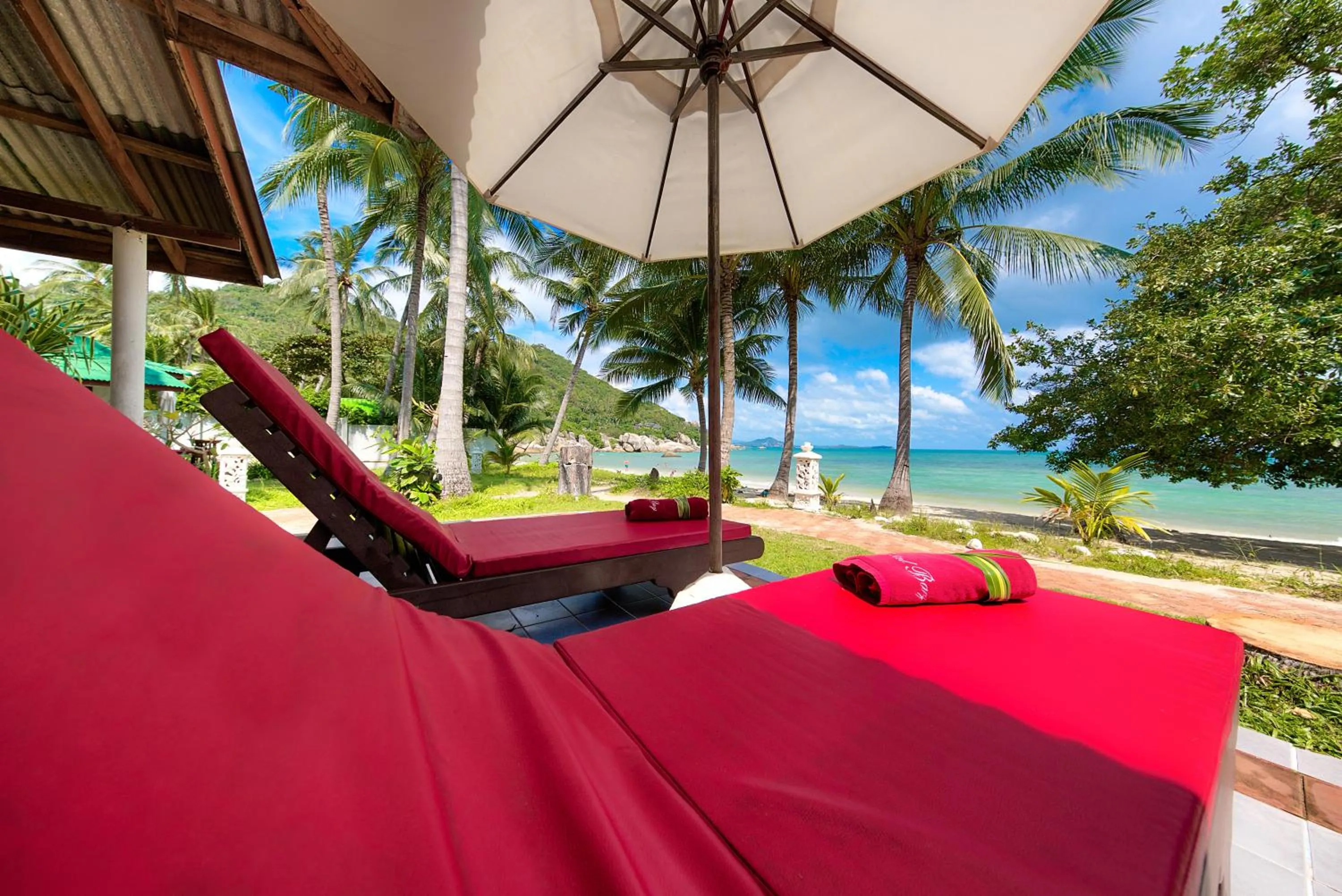 Balcony/Terrace in Crystal Bay Yacht Club Beach Resort