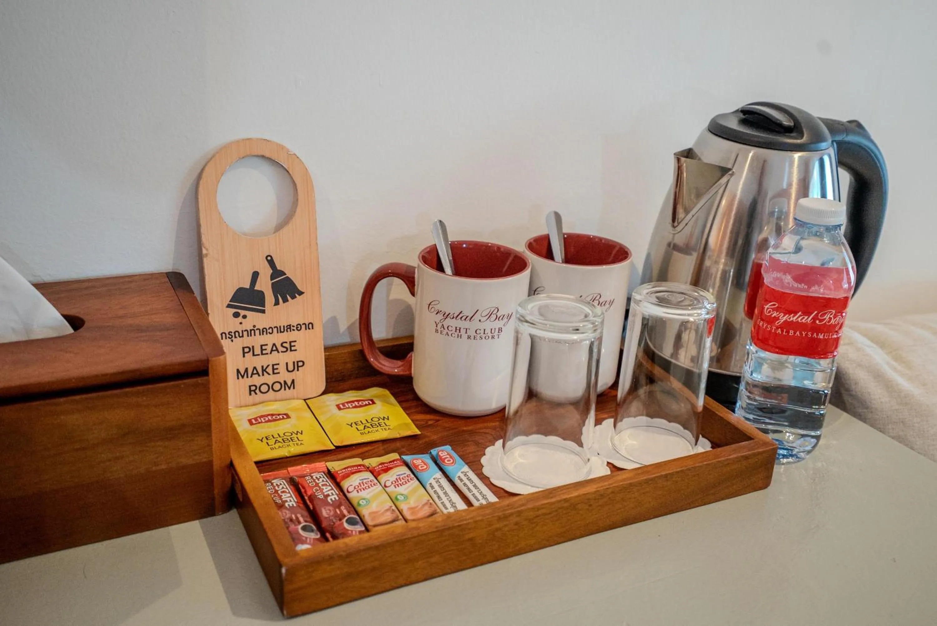 Coffee/tea facilities in Crystal Bay Yacht Club Beach Resort