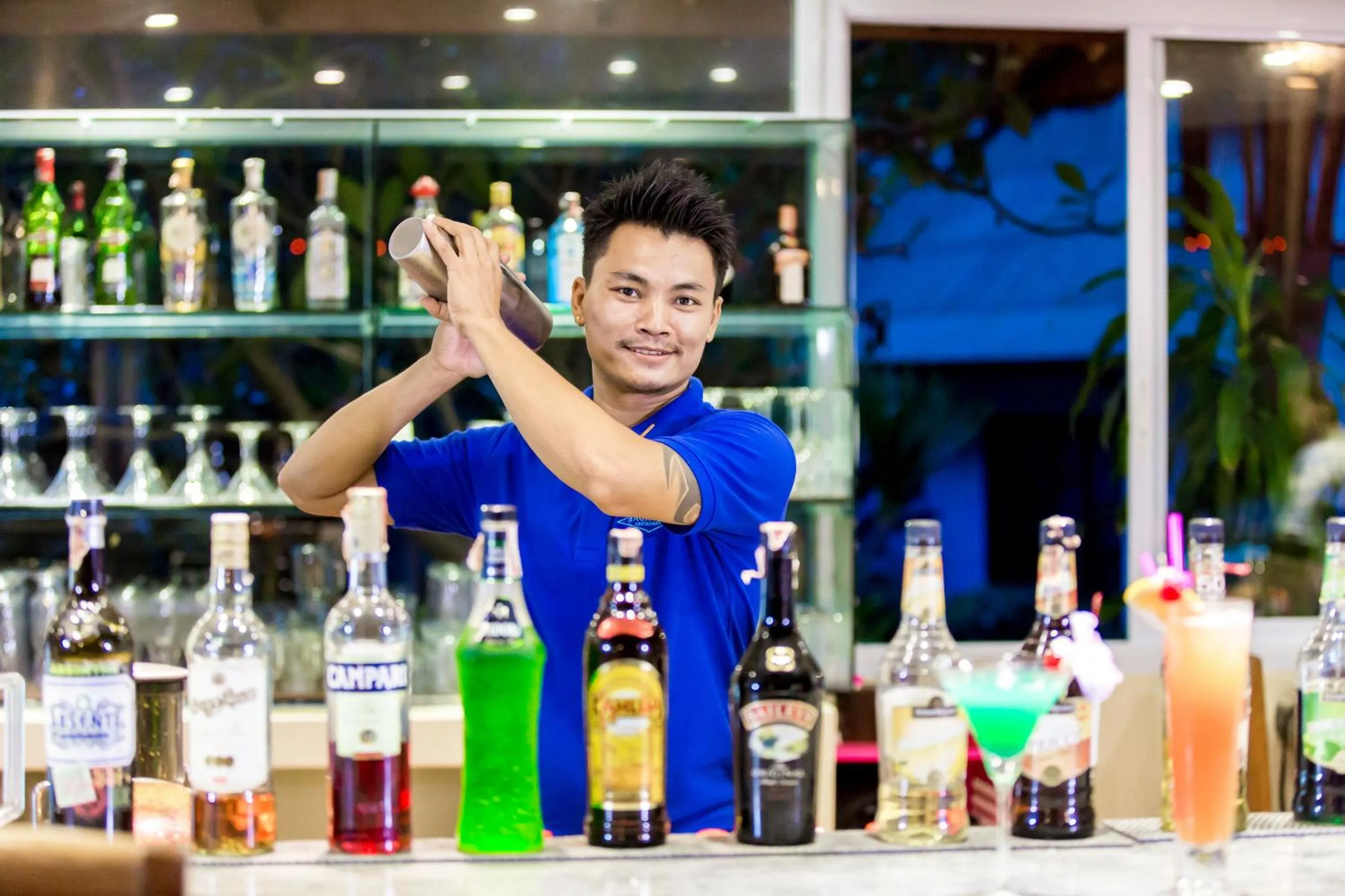 Staff in Crystal Bay Yacht Club Beach Resort