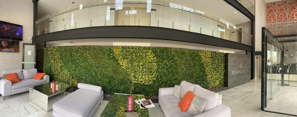 Communal lounge/ TV room in Hangar Inn Guadalajara Aeropuerto