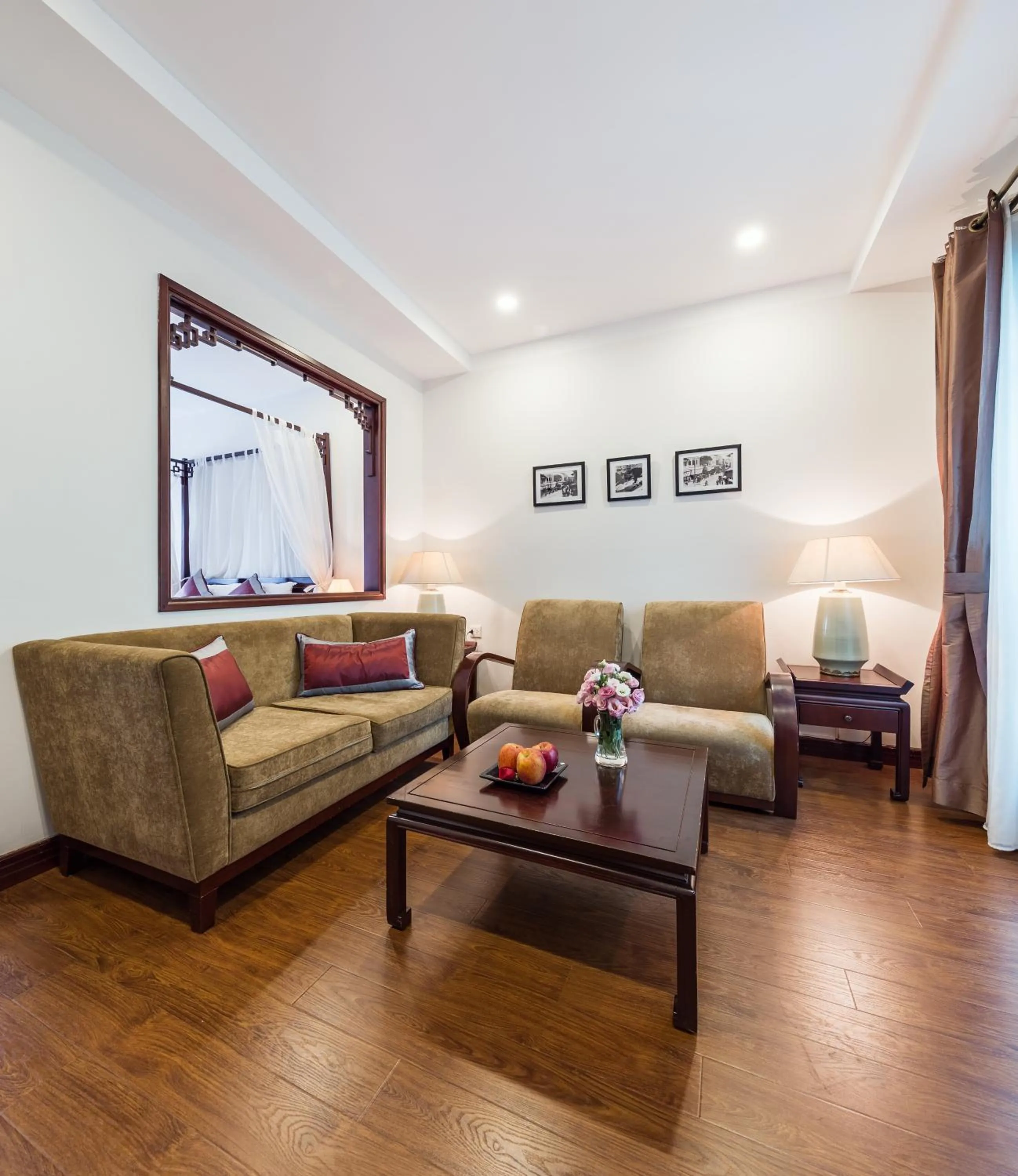 Living room in La Dolce Vita Hotel