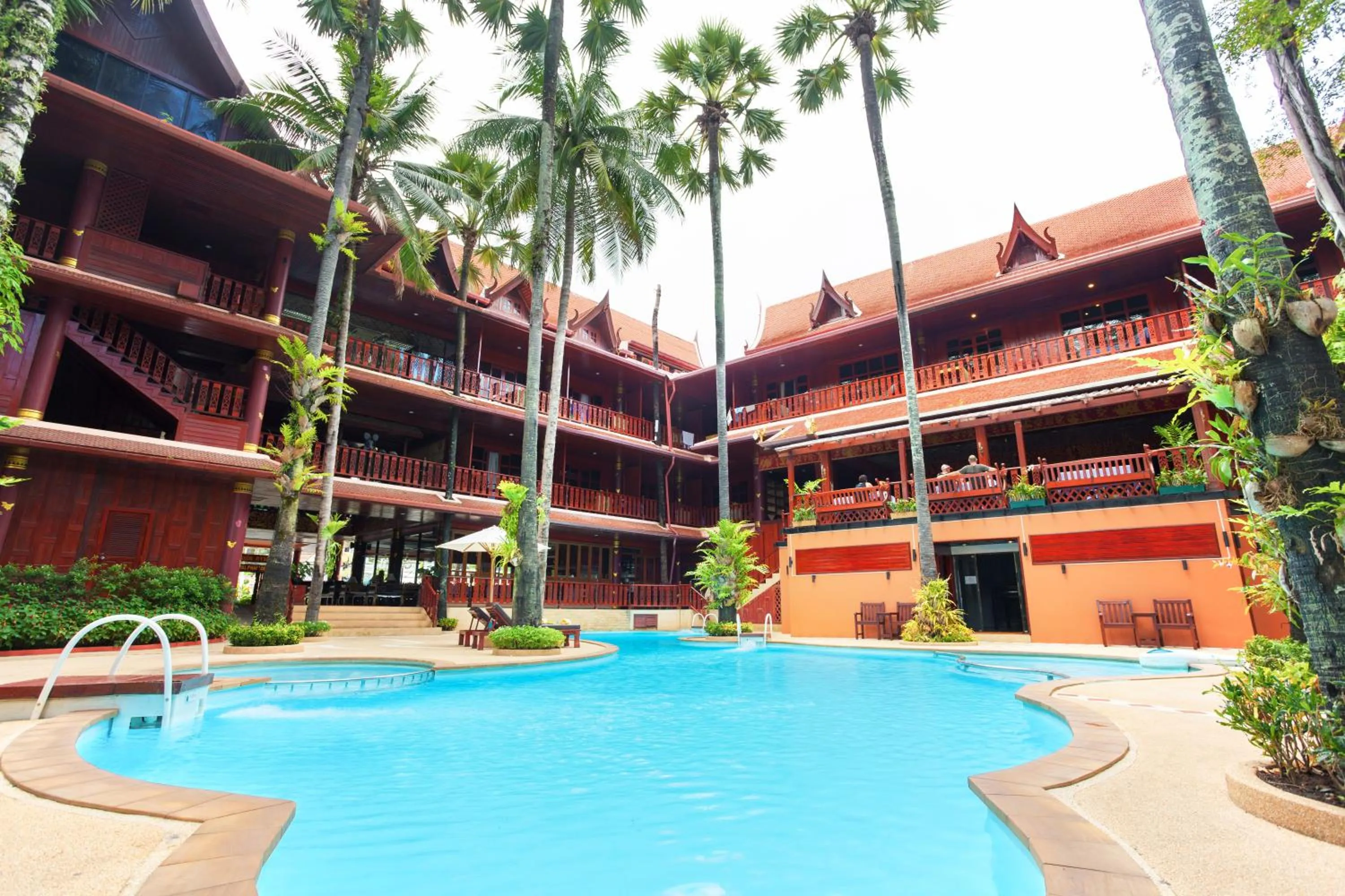 Pool view in Royal Phawadee Village Patong - 2 Minutes walk to the beach