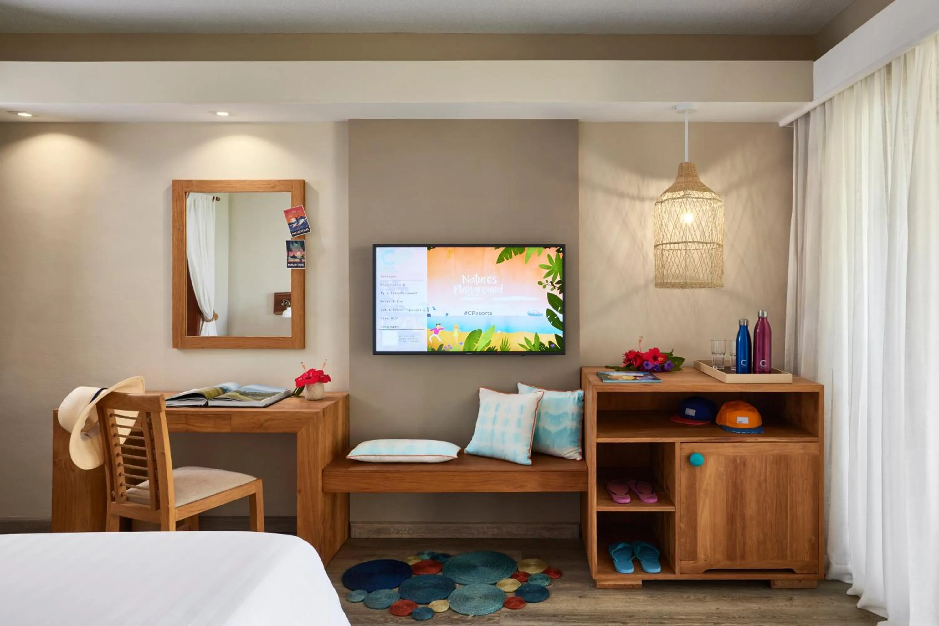 Balcony/Terrace, Bed in C Mauritius