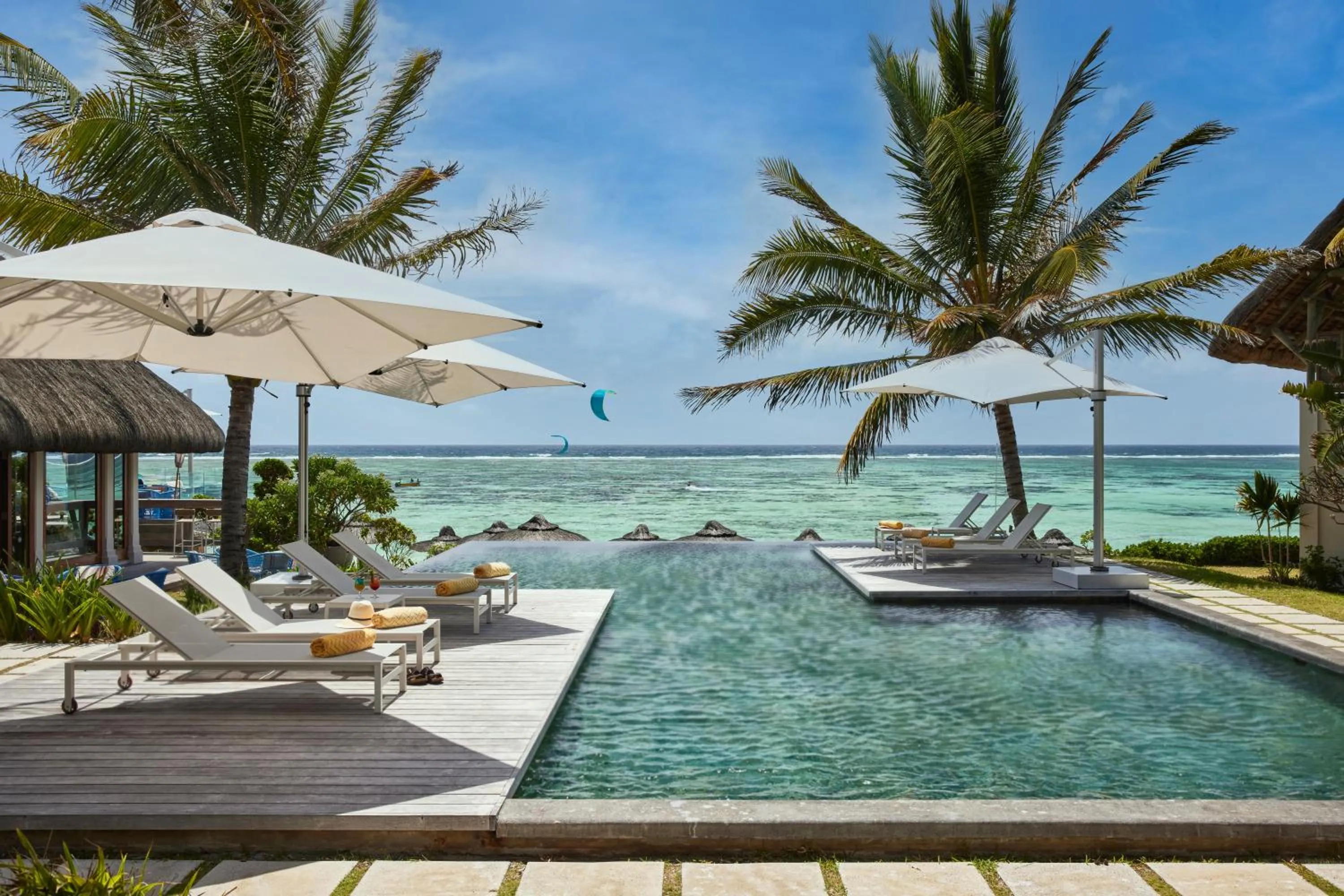 Beach in C Mauritius