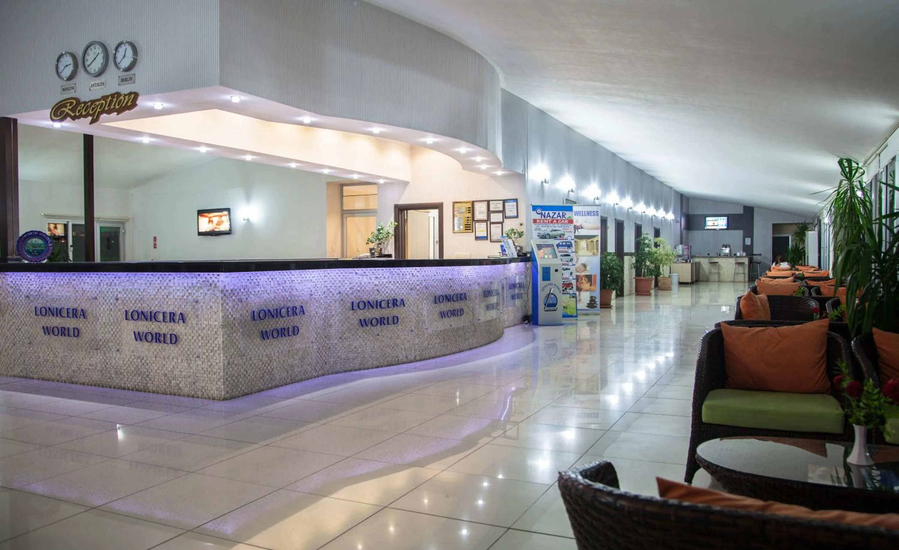 Lobby or reception in Lonicera World - Ultra All Inclusive