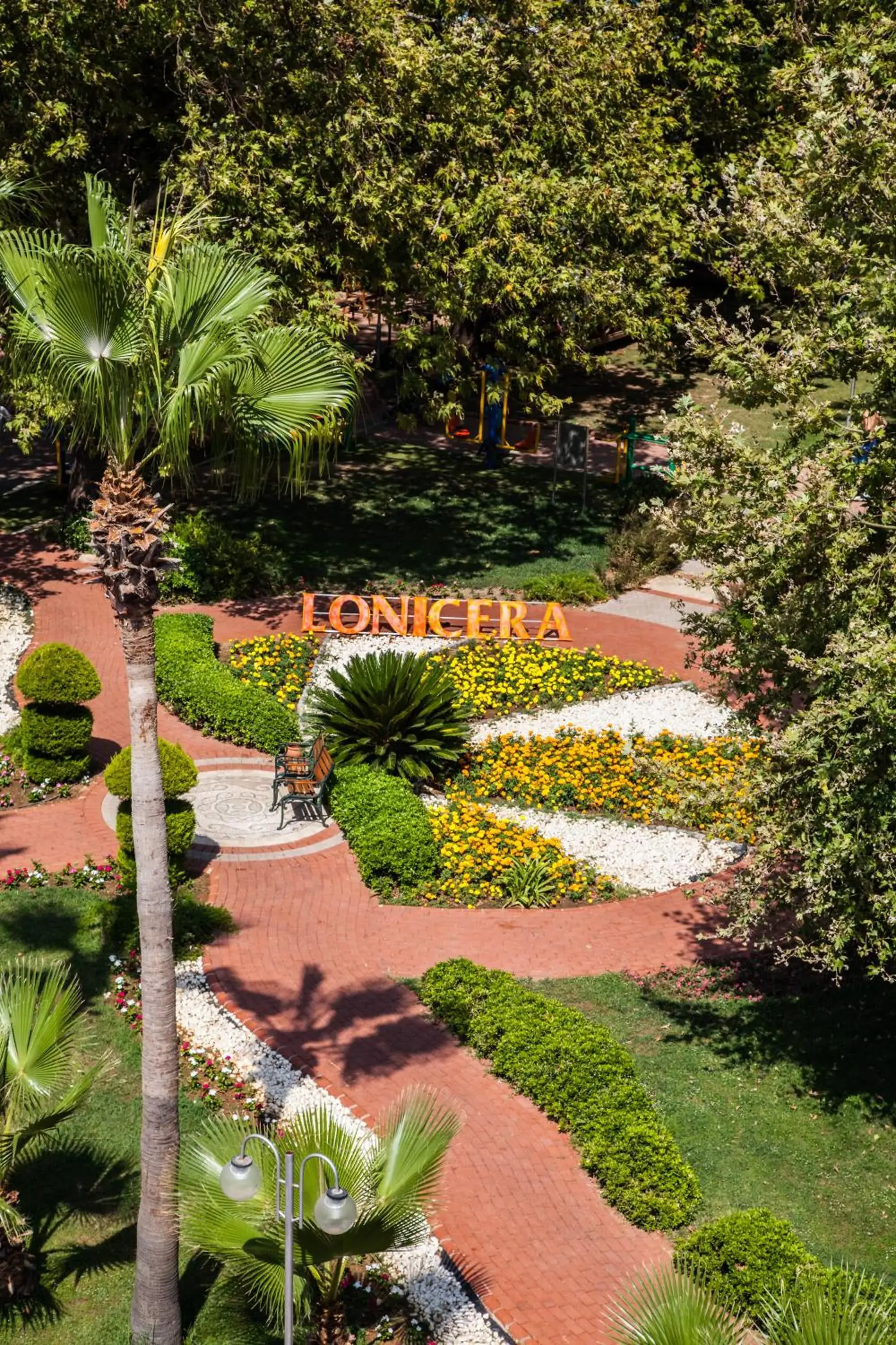 Bird's eye view, Garden in Lonicera World - Ultra All Inclusive