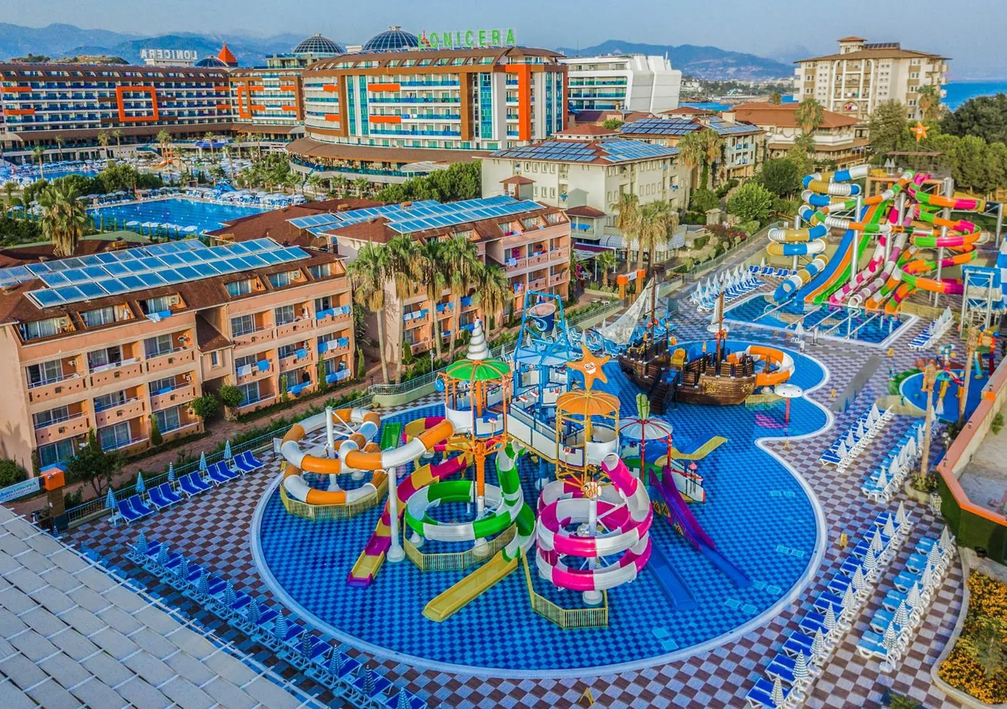 Aqua park, Pool View in Lonicera World - Ultra All Inclusive