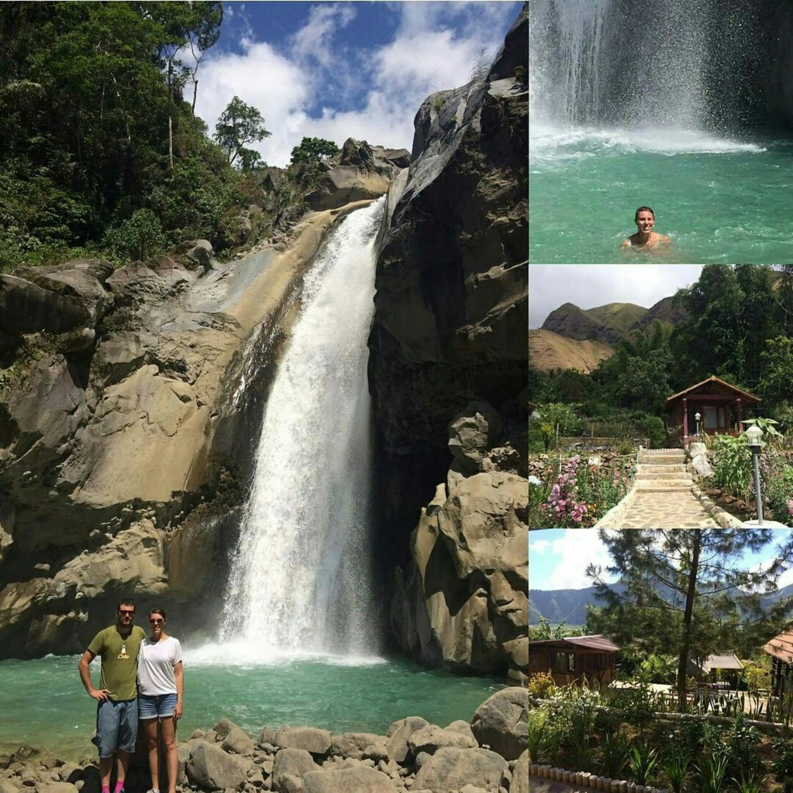 Guests in Sembalun Kita Cottage