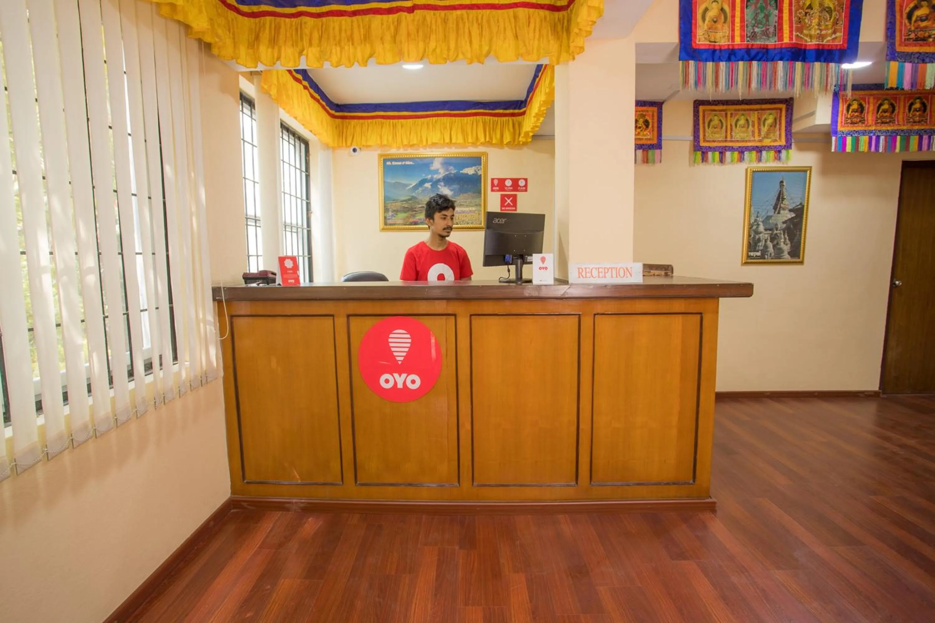 Lobby or reception in OYO 135 Lost Garden Apartment and Guest House
