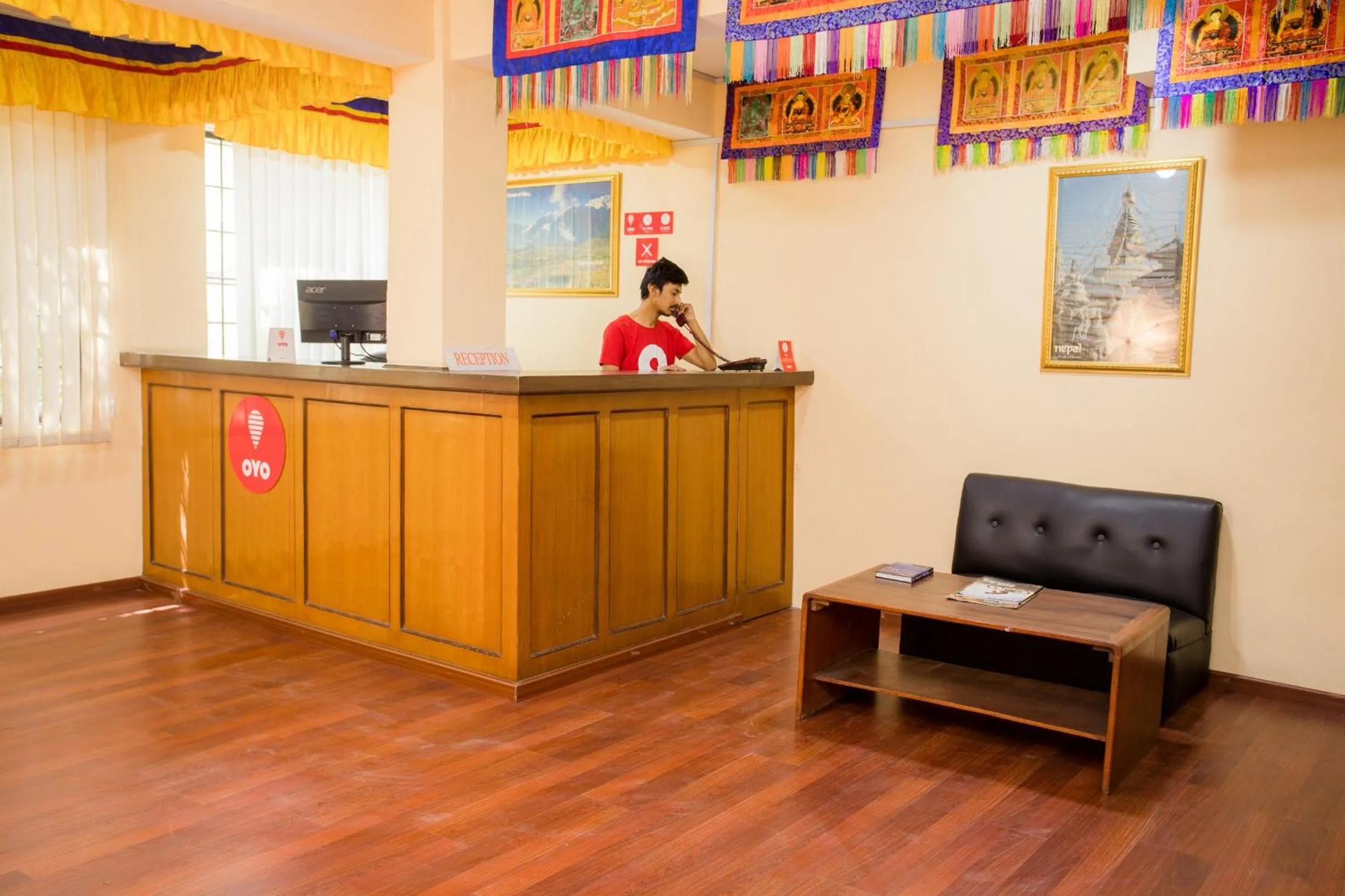 Lobby or reception in OYO 135 Lost Garden Apartment and Guest House