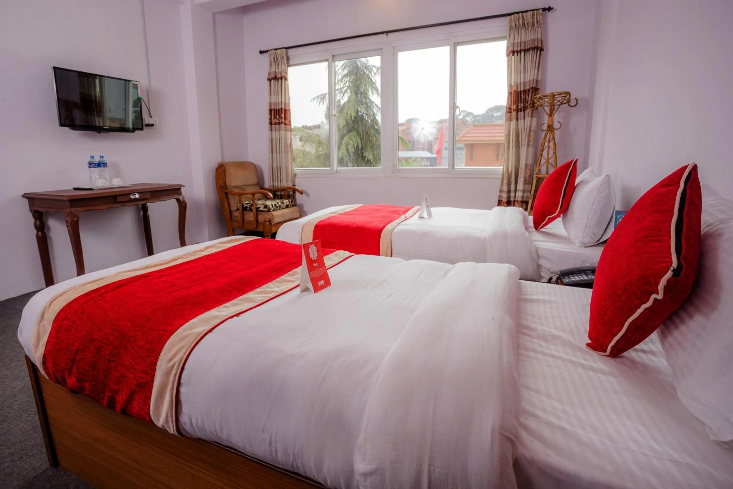 Bedroom, Bed in OYO 135 Lost Garden Apartment and Guest House