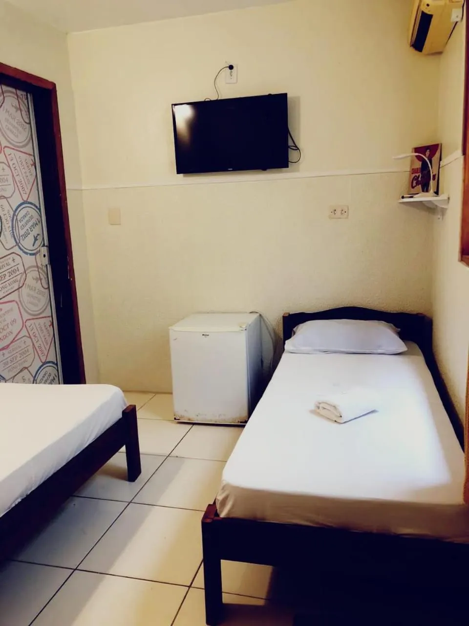 Bed in Geko Pousada Paraty