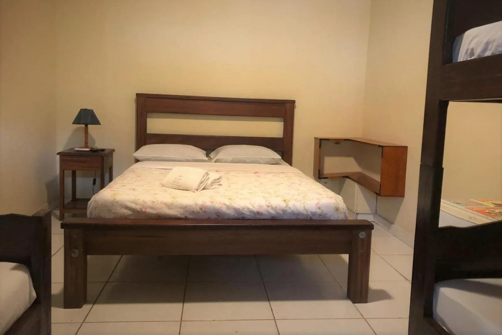 Bed in Geko Pousada Paraty