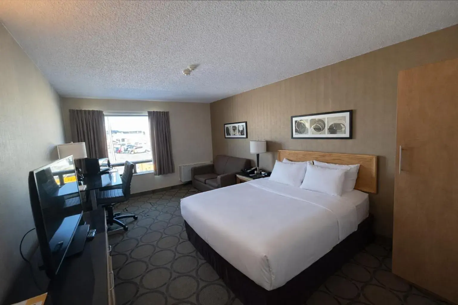 Bed in Comfort Inn Baie-Comeau Bed in Comfort Inn Baie-Comeau