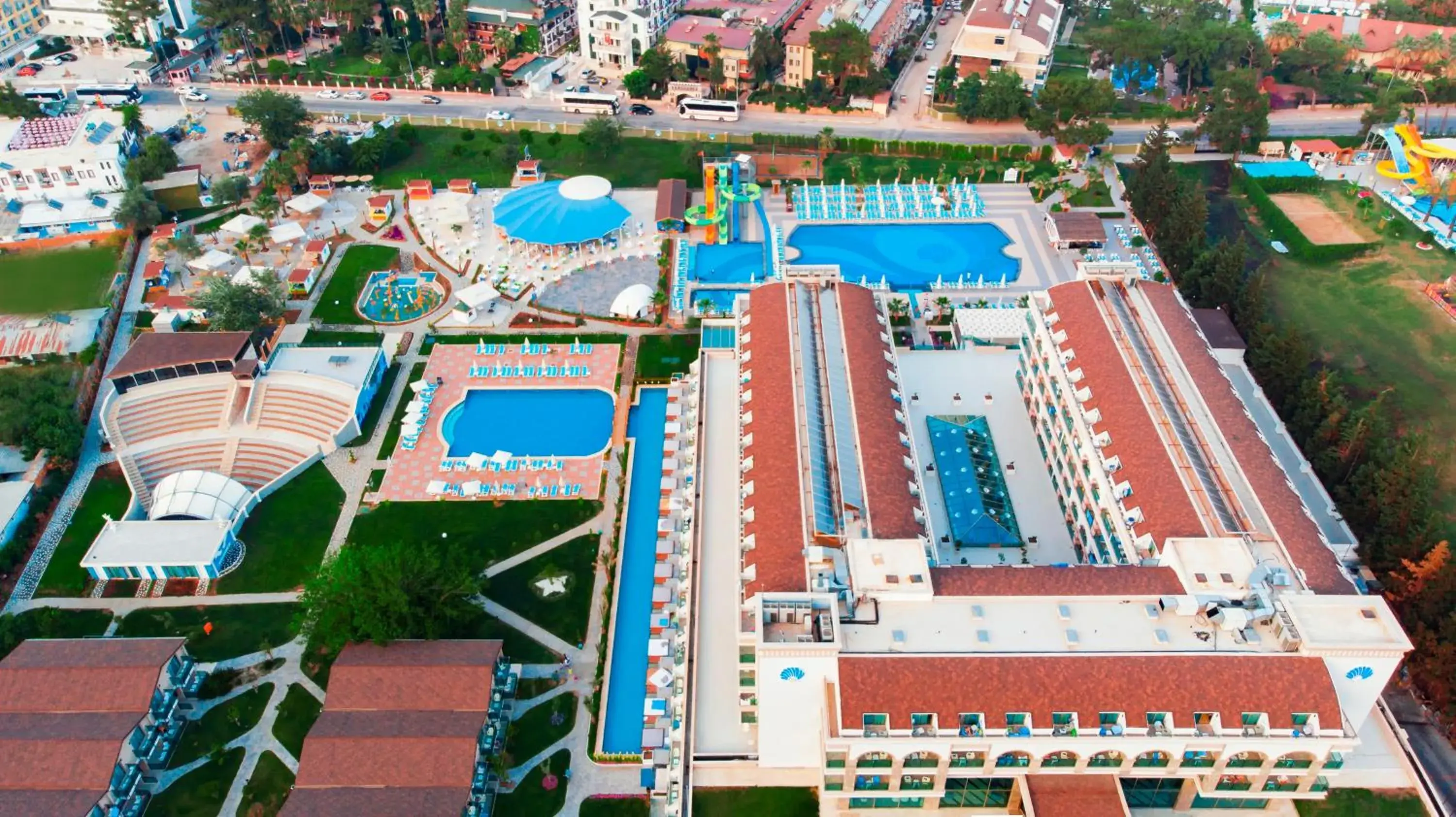 Property building, Bird's-eye View in Dosinia Luxury Resort-Ultra All Inclusive