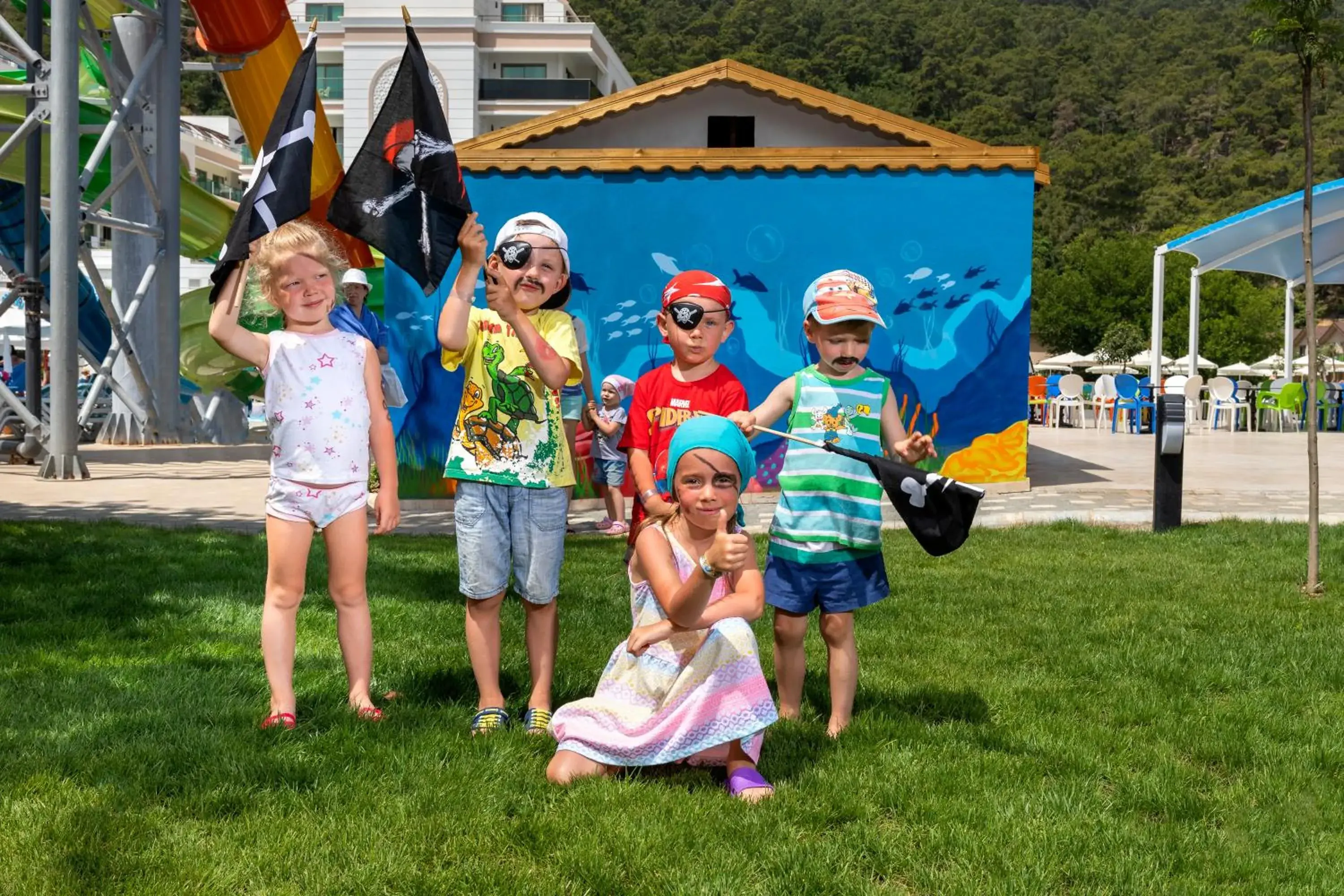 Kids's club, Children in Dosinia Luxury Resort-Ultra All Inclusive