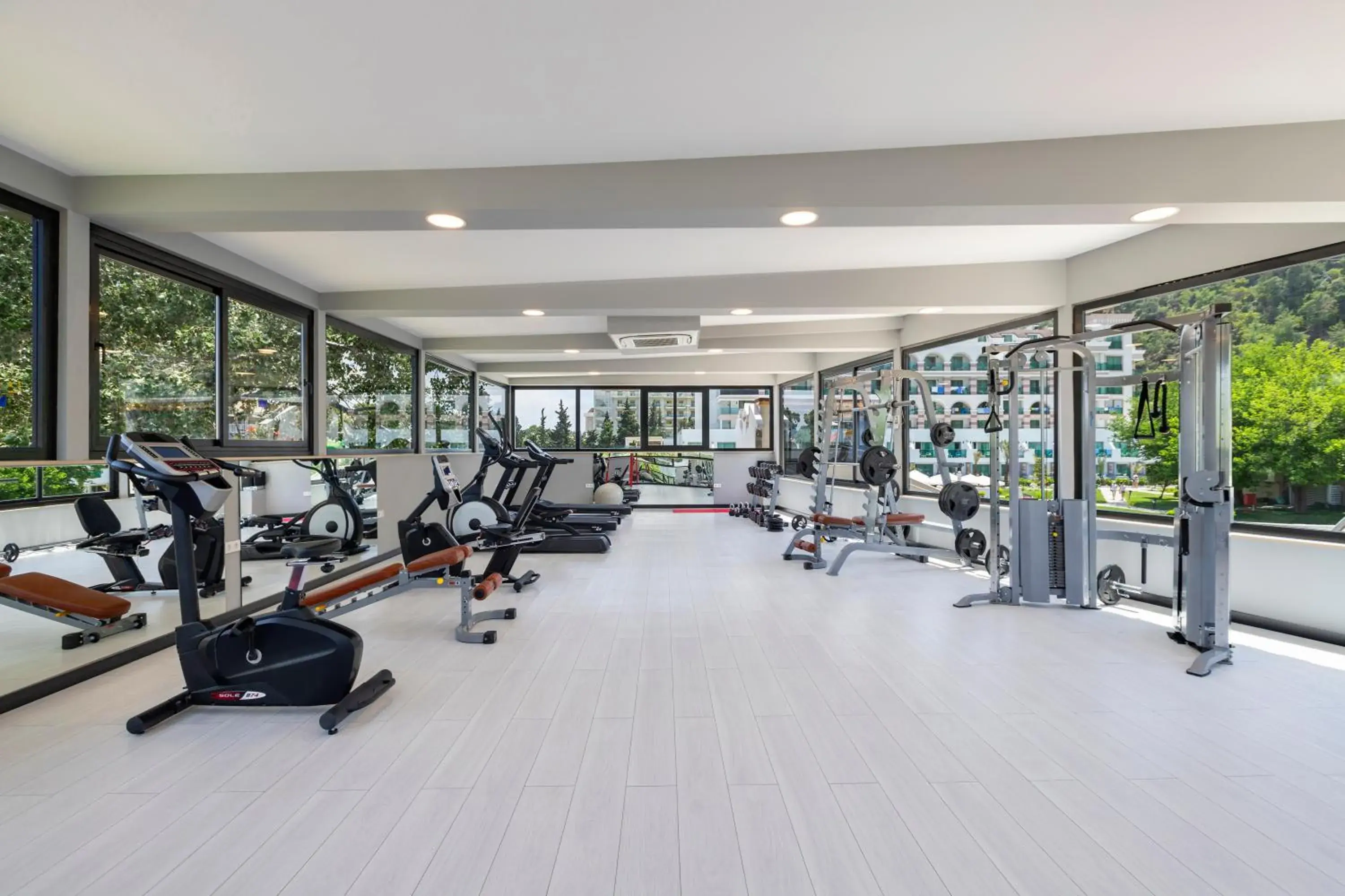 Fitness centre/facilities, Fitness Center/Facilities in Dosinia Luxury Resort-Ultra All Inclusive