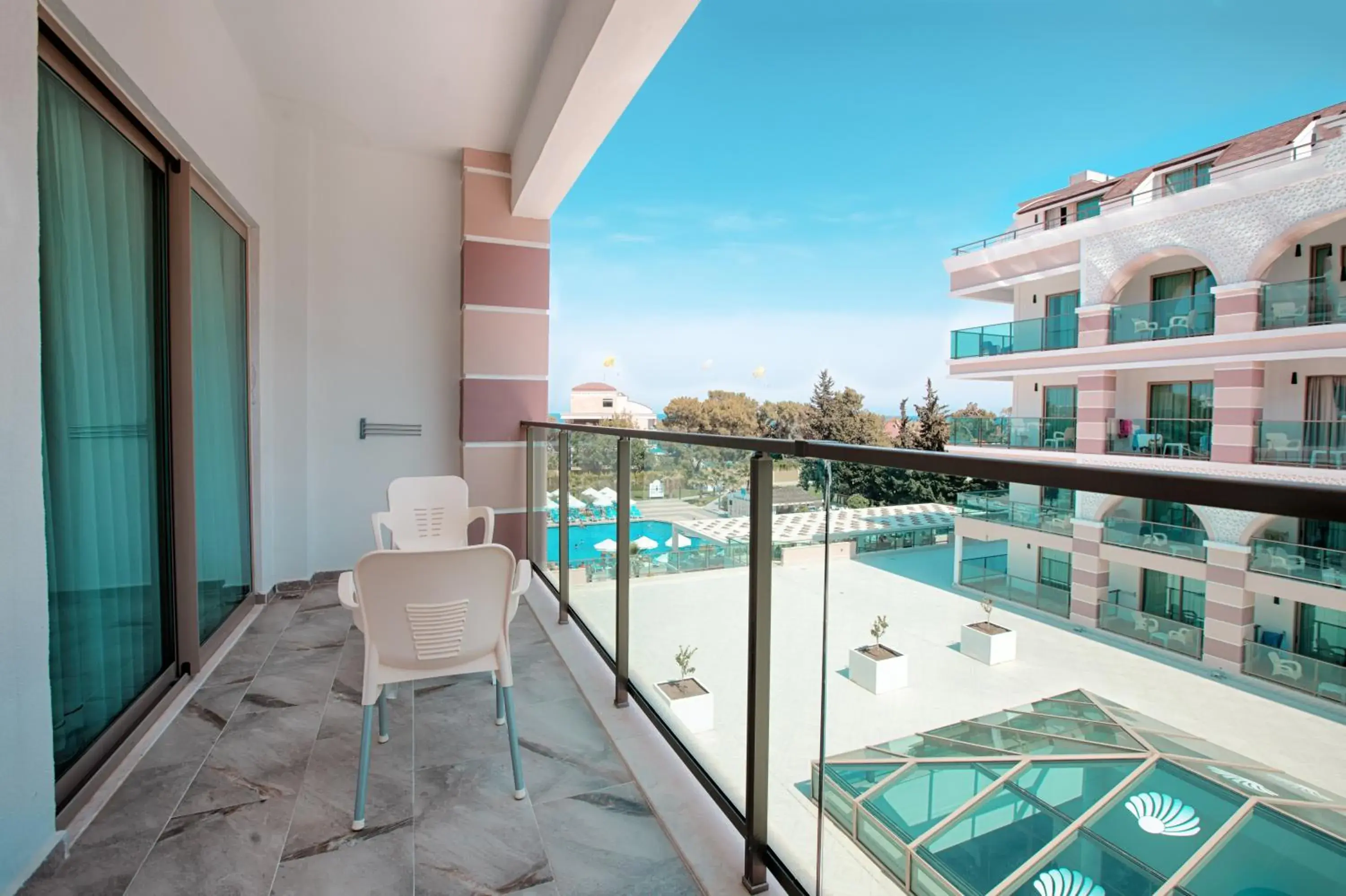 Balcony/Terrace in Dosinia Luxury Resort-Ultra All Inclusive