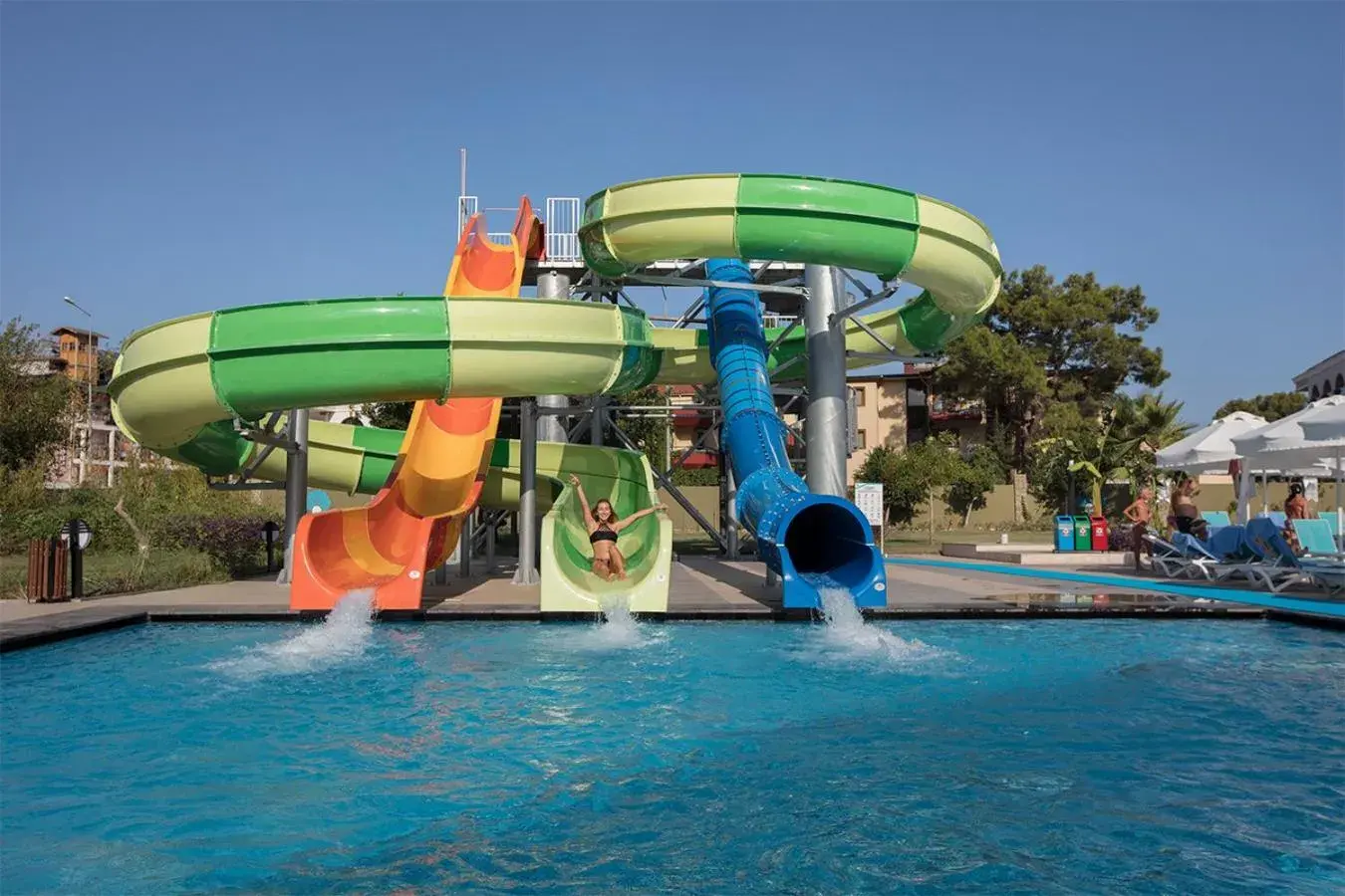 Aqua park, Water Park in Dosinia Luxury Resort-Ultra All Inclusive