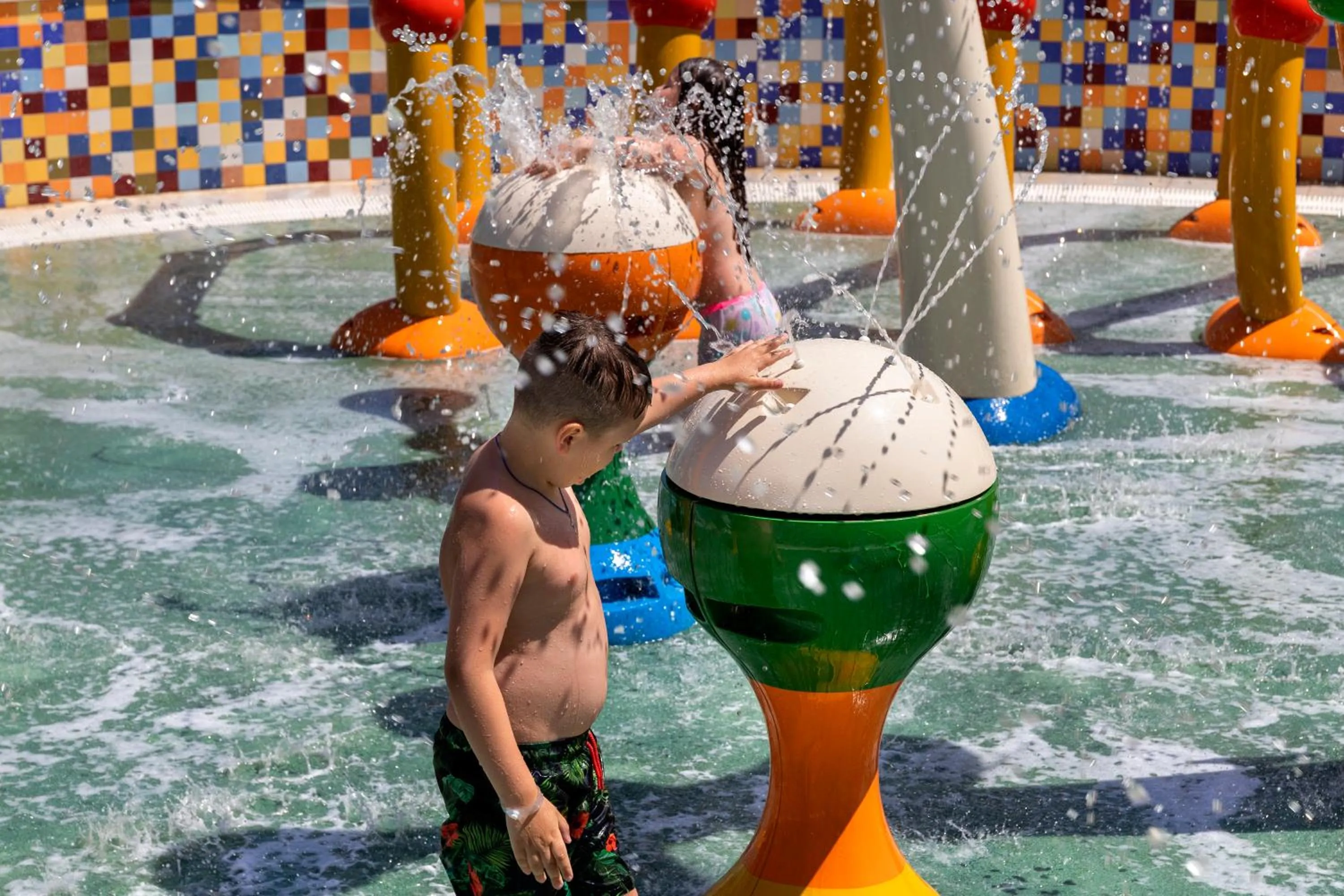 Children play ground in Dosinia Luxury Resort-Ultra All Inclusive