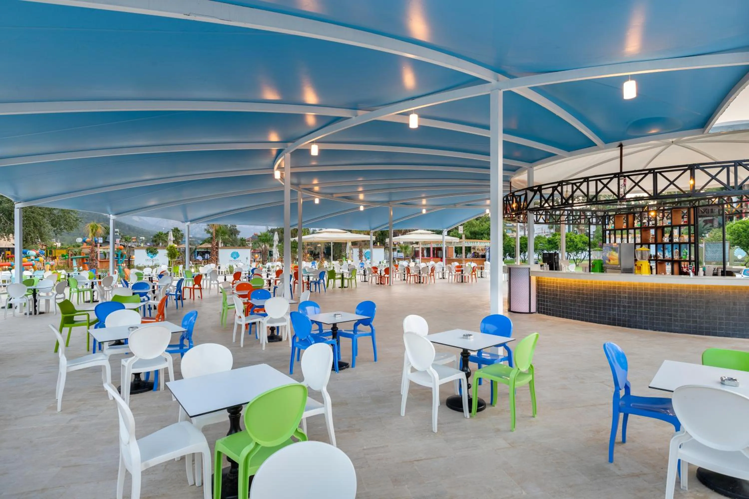 Lounge or bar in Dosinia Luxury Resort-Ultra All Inclusive