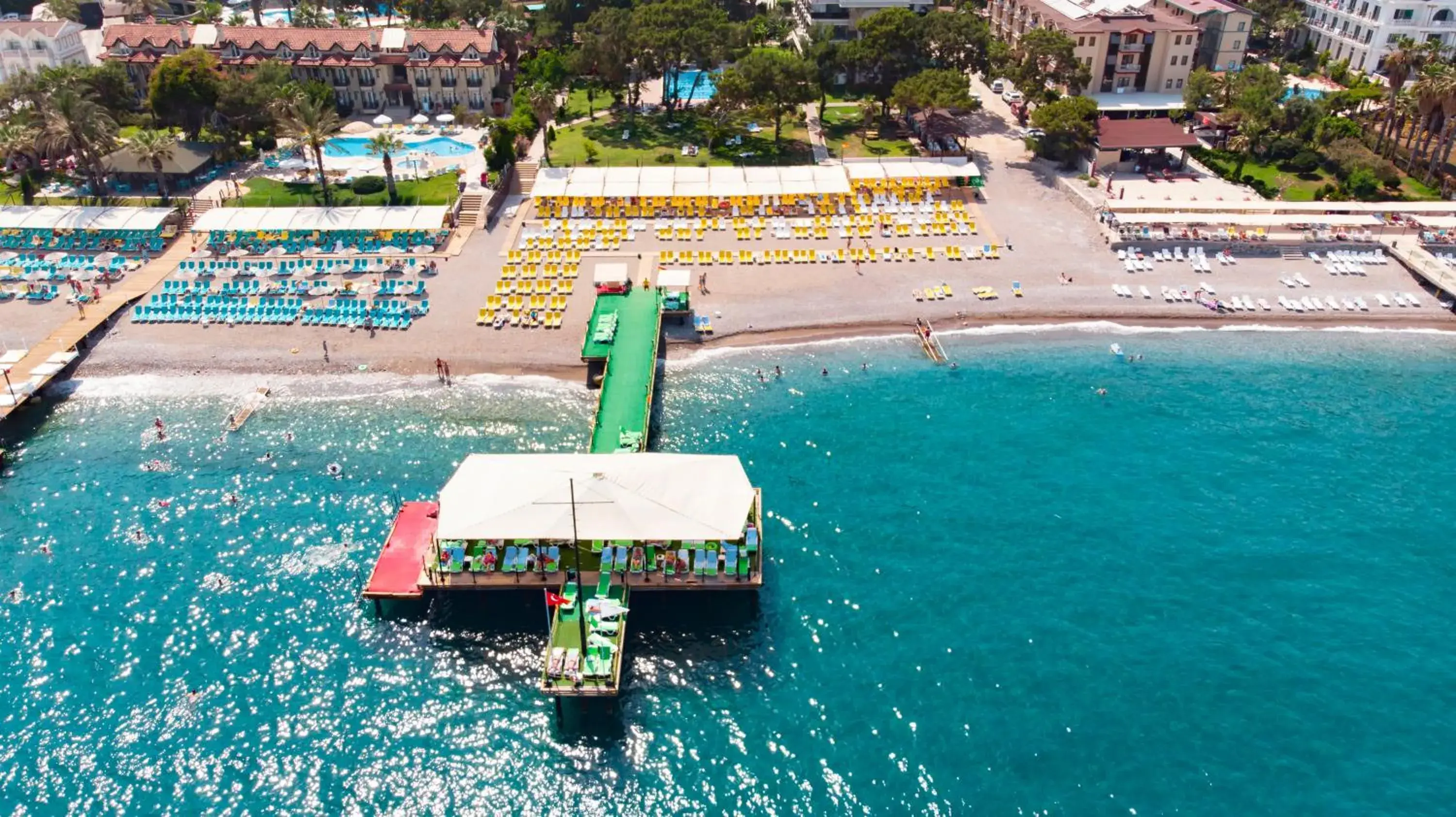 Beach, Bird's-eye View in Dosinia Luxury Resort-Ultra All Inclusive