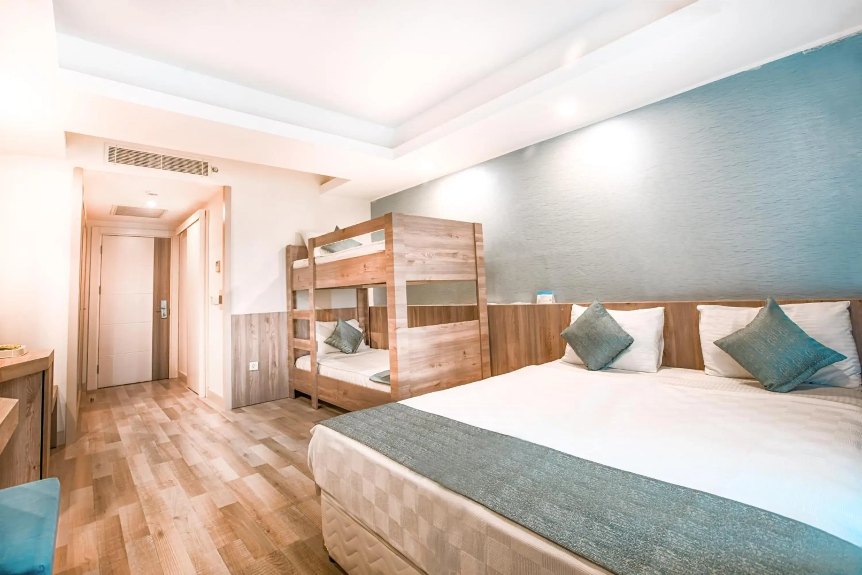 bunk bed in Dosinia Luxury Resort-Ultra All Inclusive