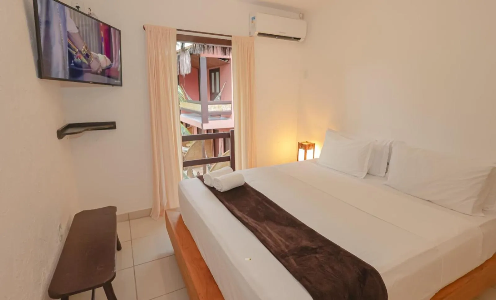 Bed in Pousada Saudosa Maloca